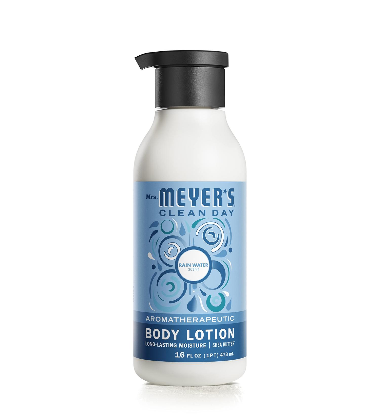 Mrs. Meyer's Rain Water Body Lotion 15.5 oz - Non-Greasy Moisturizer with Essential Oils for Dry Skin - Buy Online on SooperMarket.com