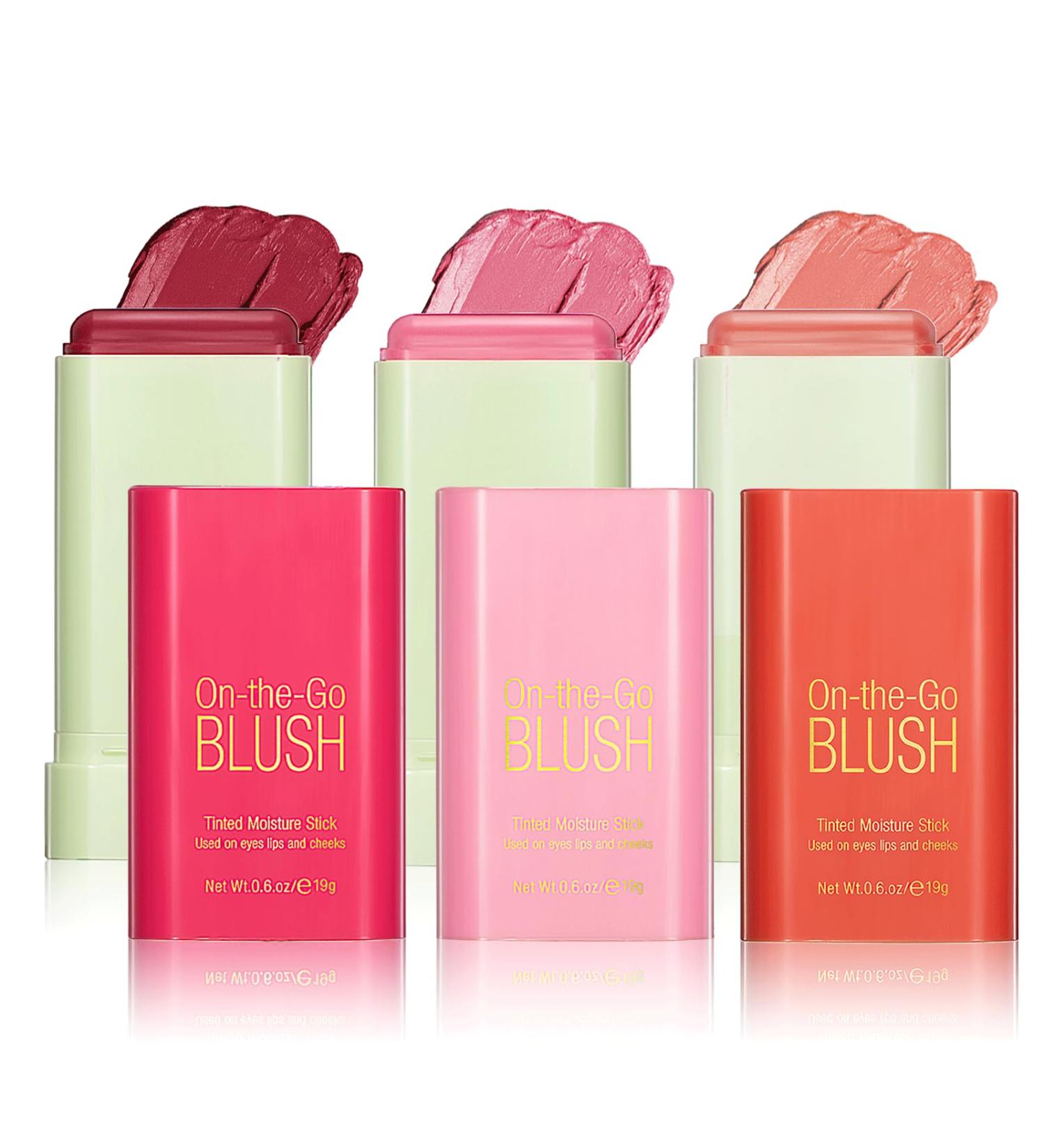 Beautfave Lipstick Blush Stick - Buildable & Waterproof Cream Blush - Buy Online on SooperMarket.com