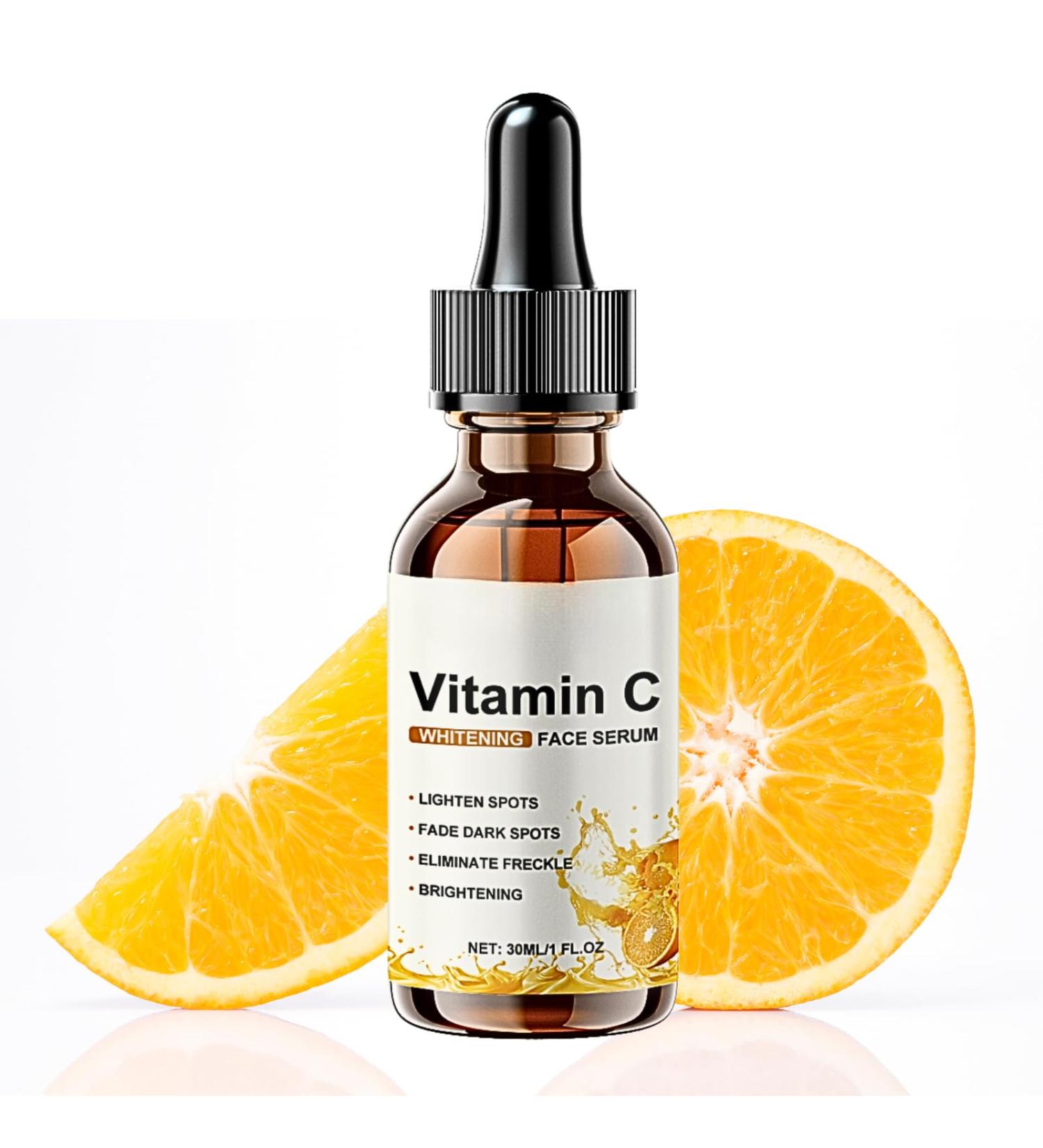 Vitamin C Face Serum Vitamin C Serum for Face Face Moisturizer for Women Vitamin C Brightening Serum Anti Wrinkle Serum Hydrating Serum Dark Spot Remover Glowing Skin Elasticity - Buy Online on SooperMarket.com