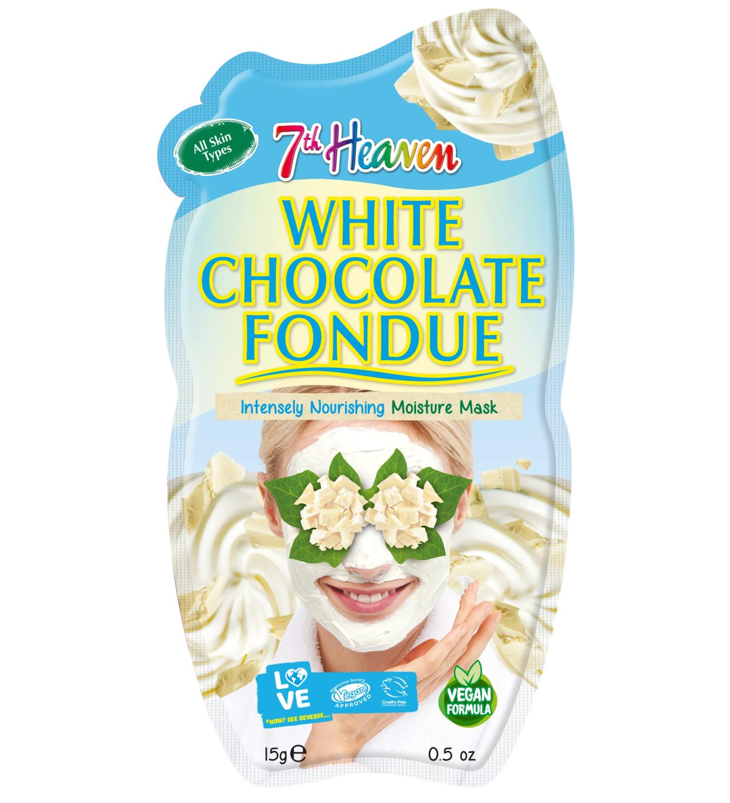 7th Heaven White Chocolate Fondue Intensely Nourishing Moisture Mud Mask | Ideal for All Skin Types - Buy Online on SooperMarket.com