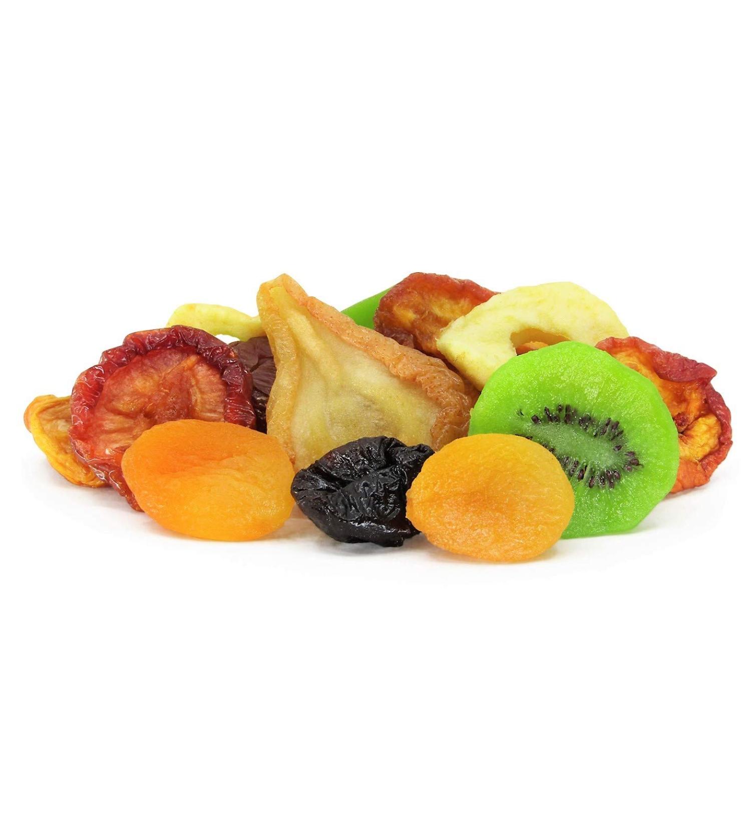 It's Delish Dried Mixed Fruit with Prunes - 2 lbs Bulk | Prunes, Apricots, Plums, and More | Snack Mix - 32 Oz Pack - Buy Online on SooperMarket.com