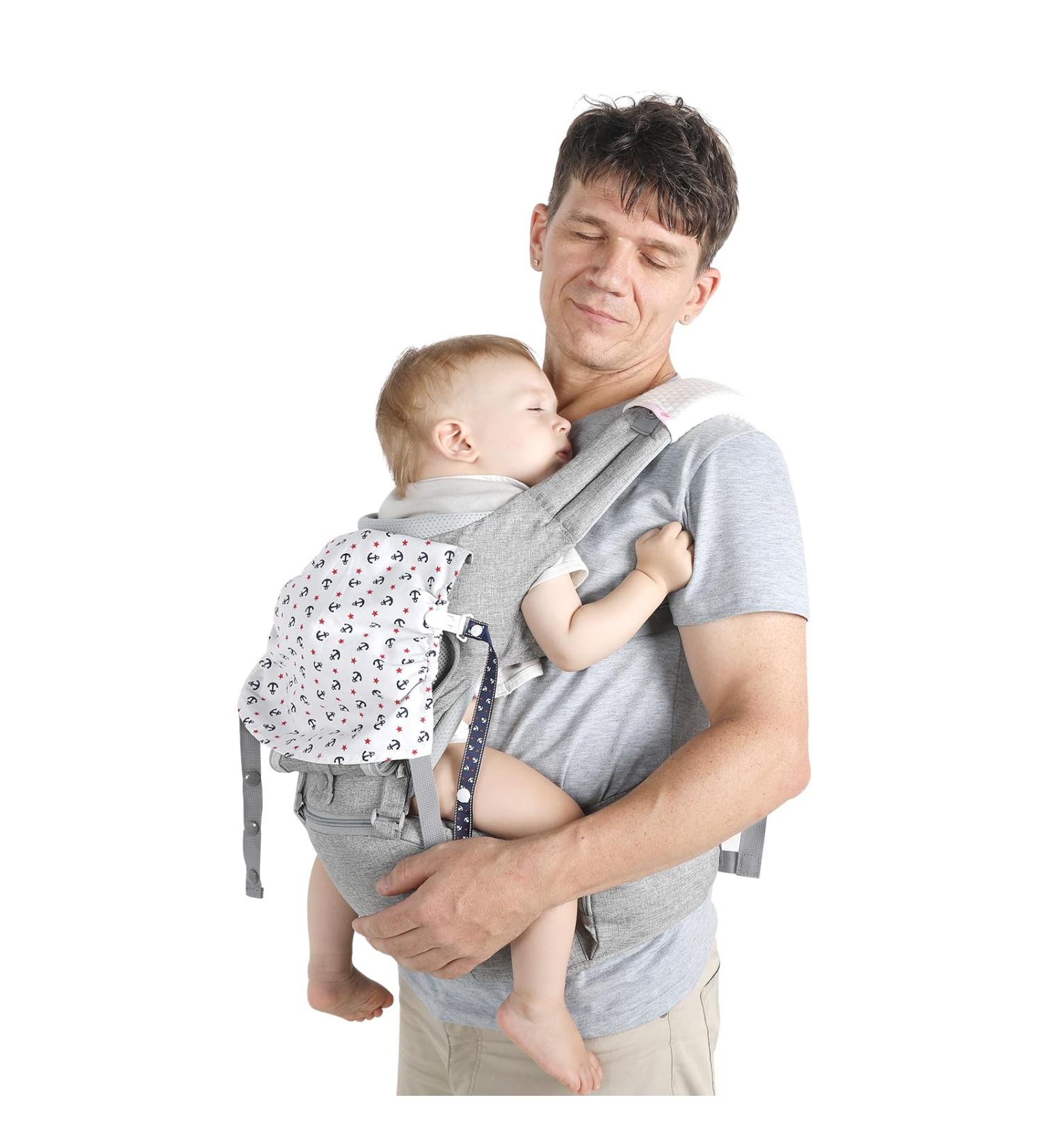 Lictin Advanced 6-in-1 Carrier - Ergonomic Convertible Front and Back Carry for Newborns to Toddlers 8-70 lbs - Buy Online on SooperMarket.com