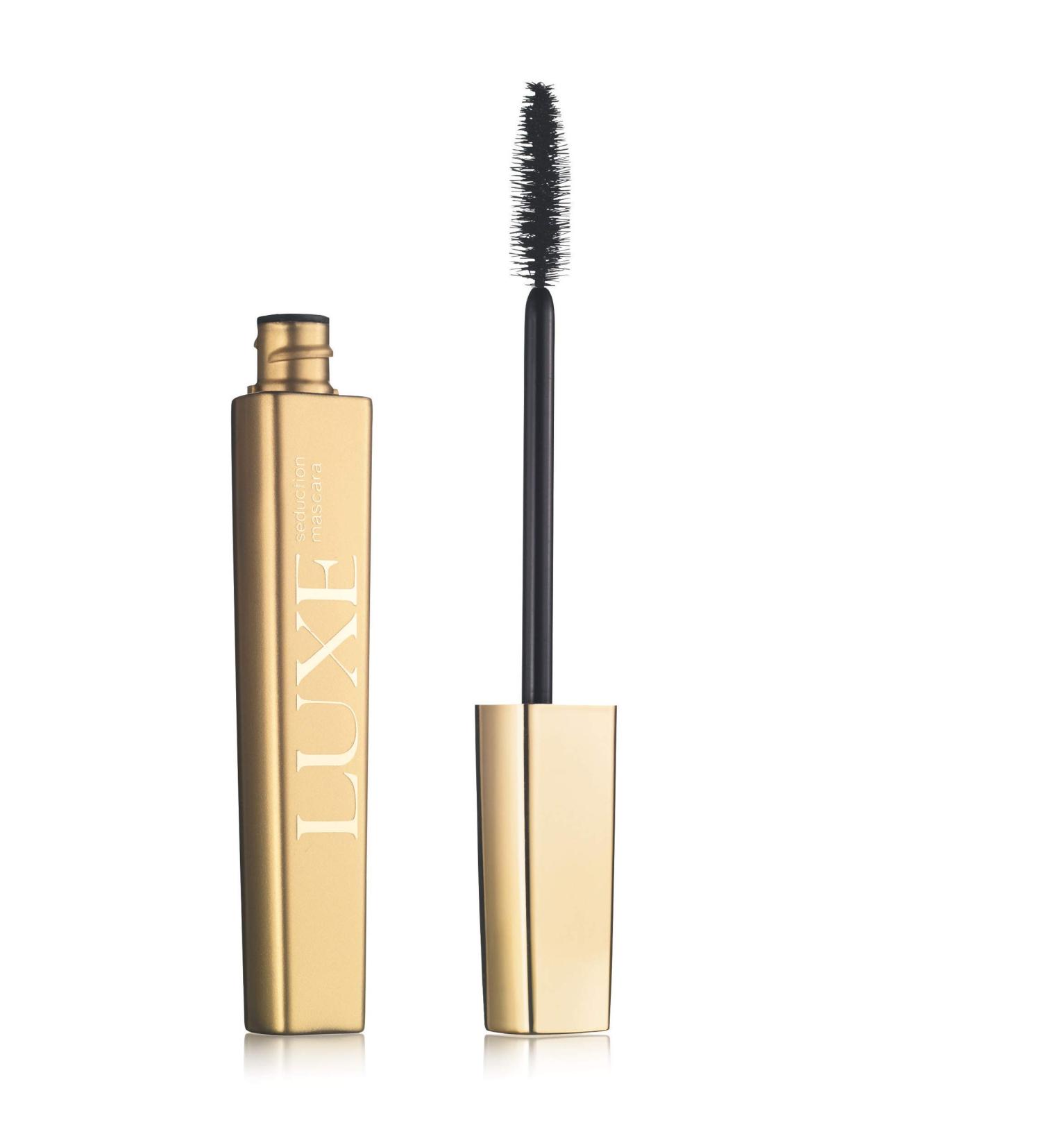 Avon LUXE VOLUME MASCARA separates perfectly and is hypoallergenic for sensitive eyes