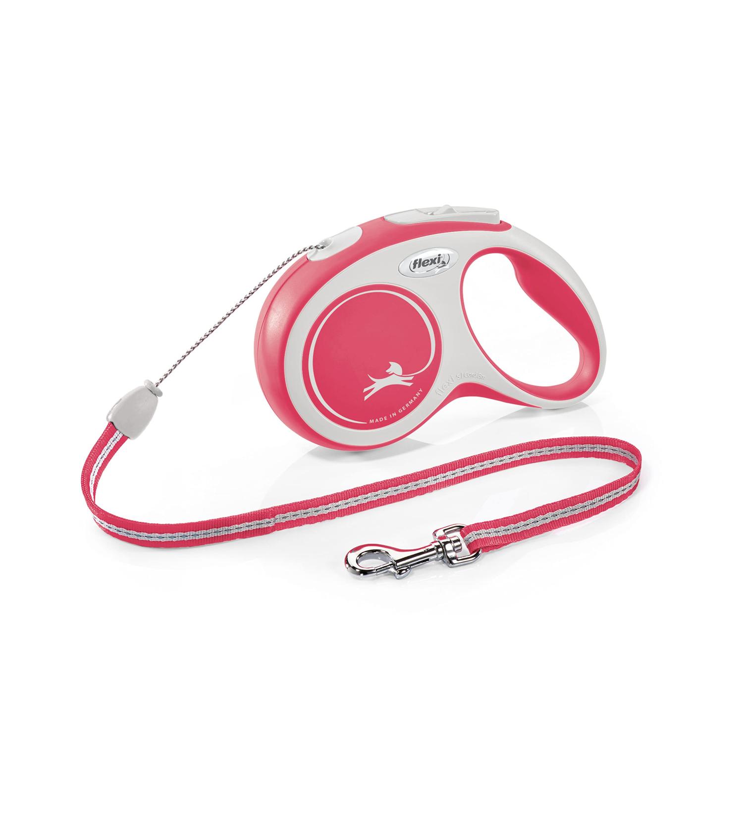 Buy Flexi Dog Leash - Extendable with Soft Handle 3m/5m/8m Options for Dogs 8-20kg Red - International Shipping Available - Buy Online on SooperMarket.com