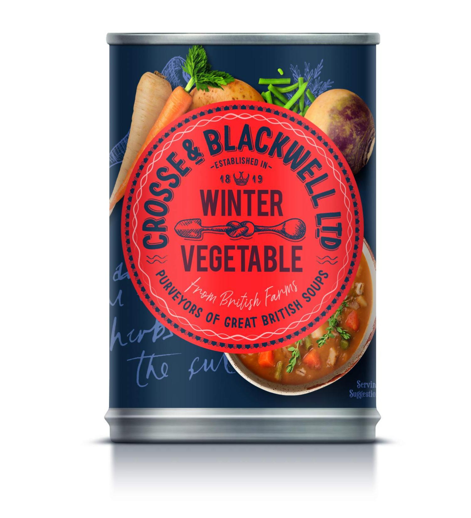 Crosse & Blackwell Best of British Winter Vegetable Soup 400 g - Buy Online on SooperMarket.com