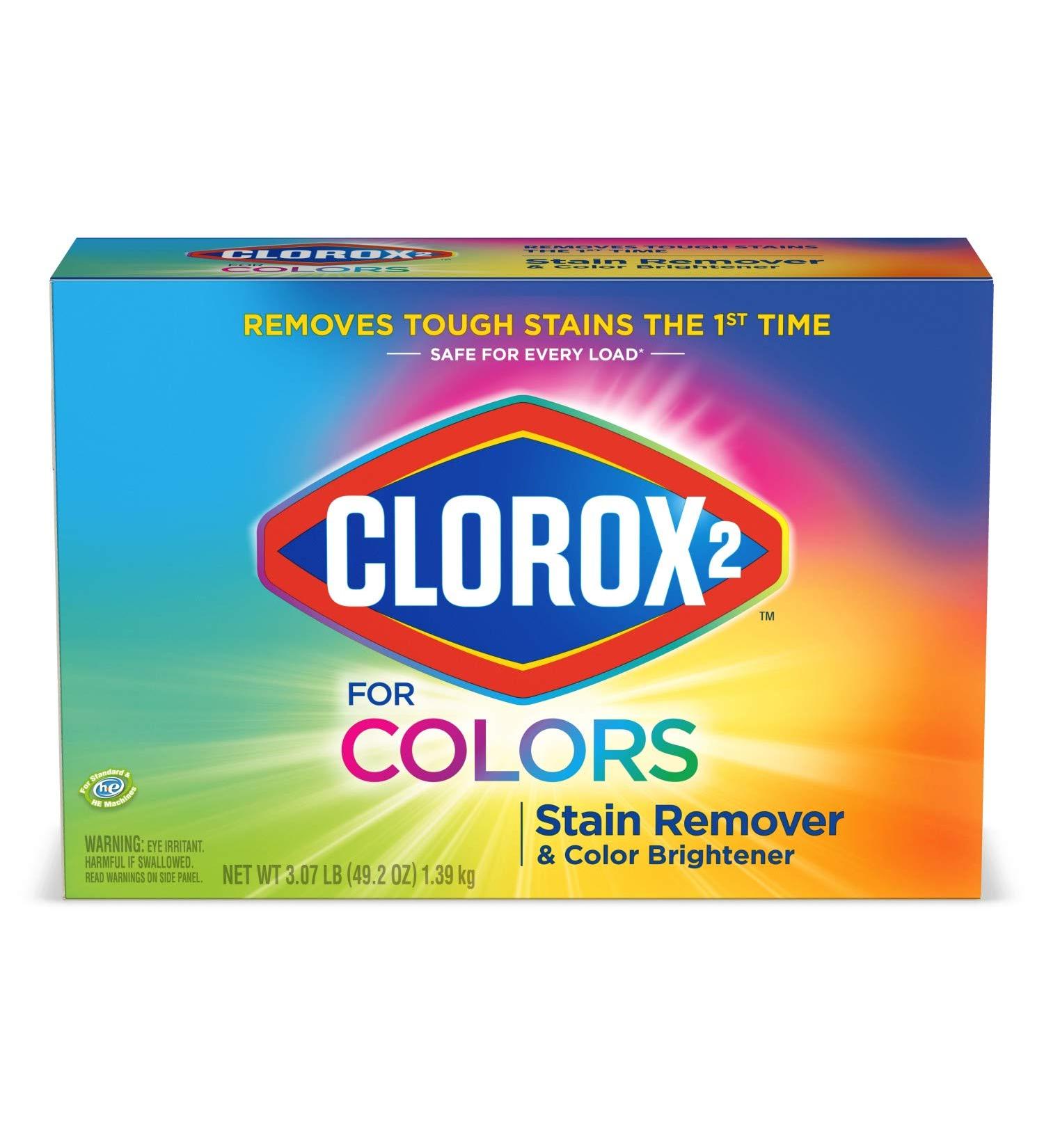 Shop Clorox 2 Laundry Powder 49.2 oz - Effective Stain Removal & Brightening | International Shipping Available - Buy Online on SooperMarket.com