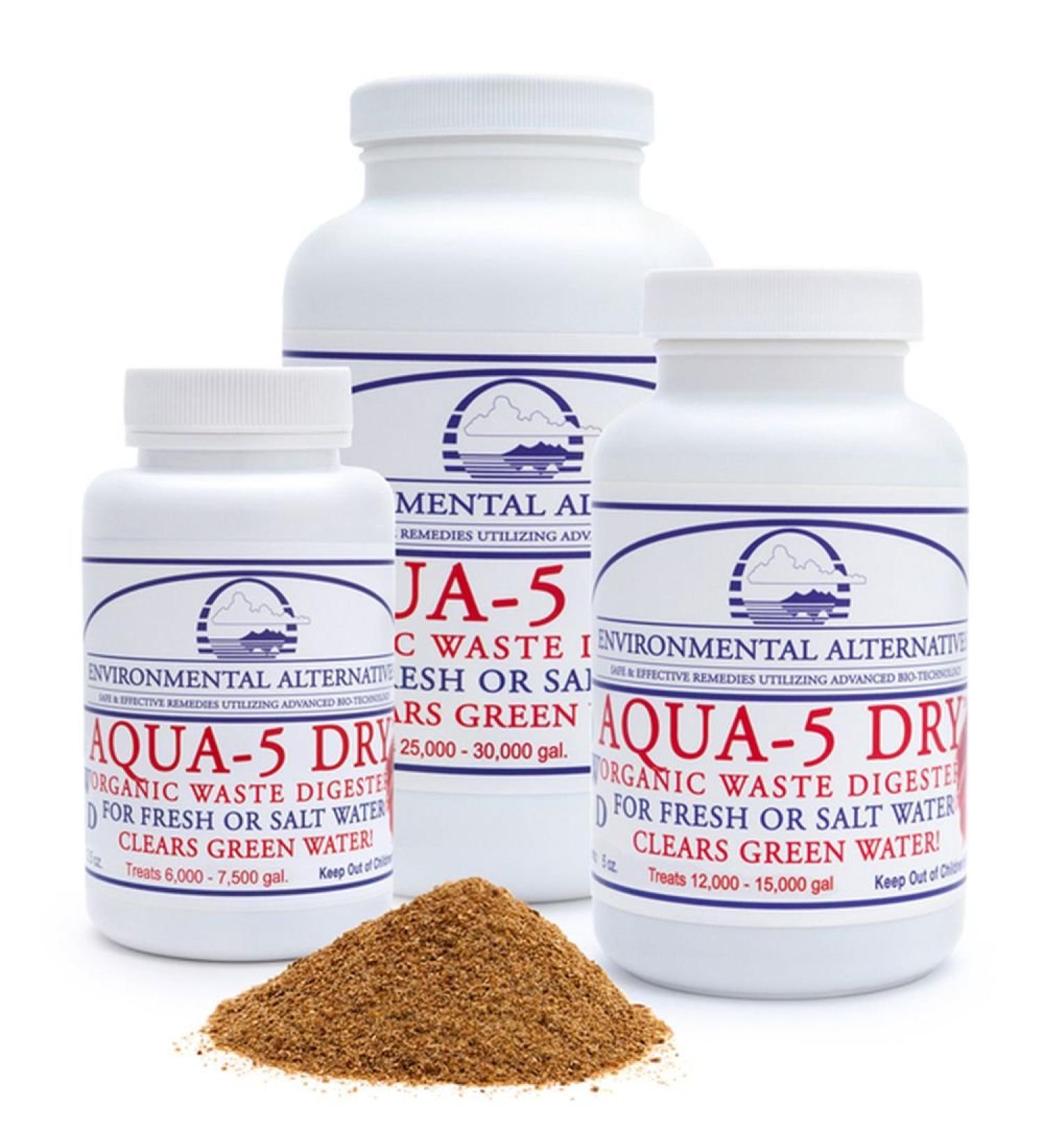Aqua-5 Dry 70 to 280g sufficient for up to 150 000 liters (140 g)