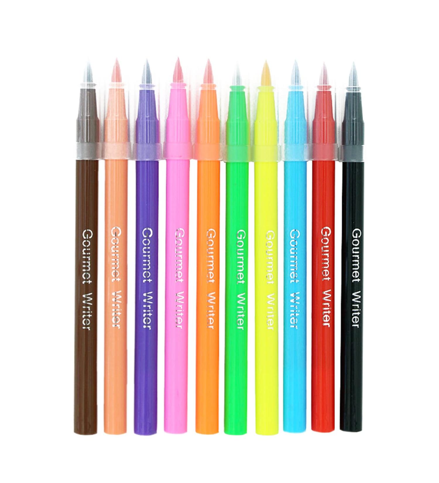 Coloring Marker Double Side Coloring Pen With Fine Thick Tip Edible Gourmets Writer Grade Decorator Pen Coloring Marker - Buy Online on SooperMarket.com