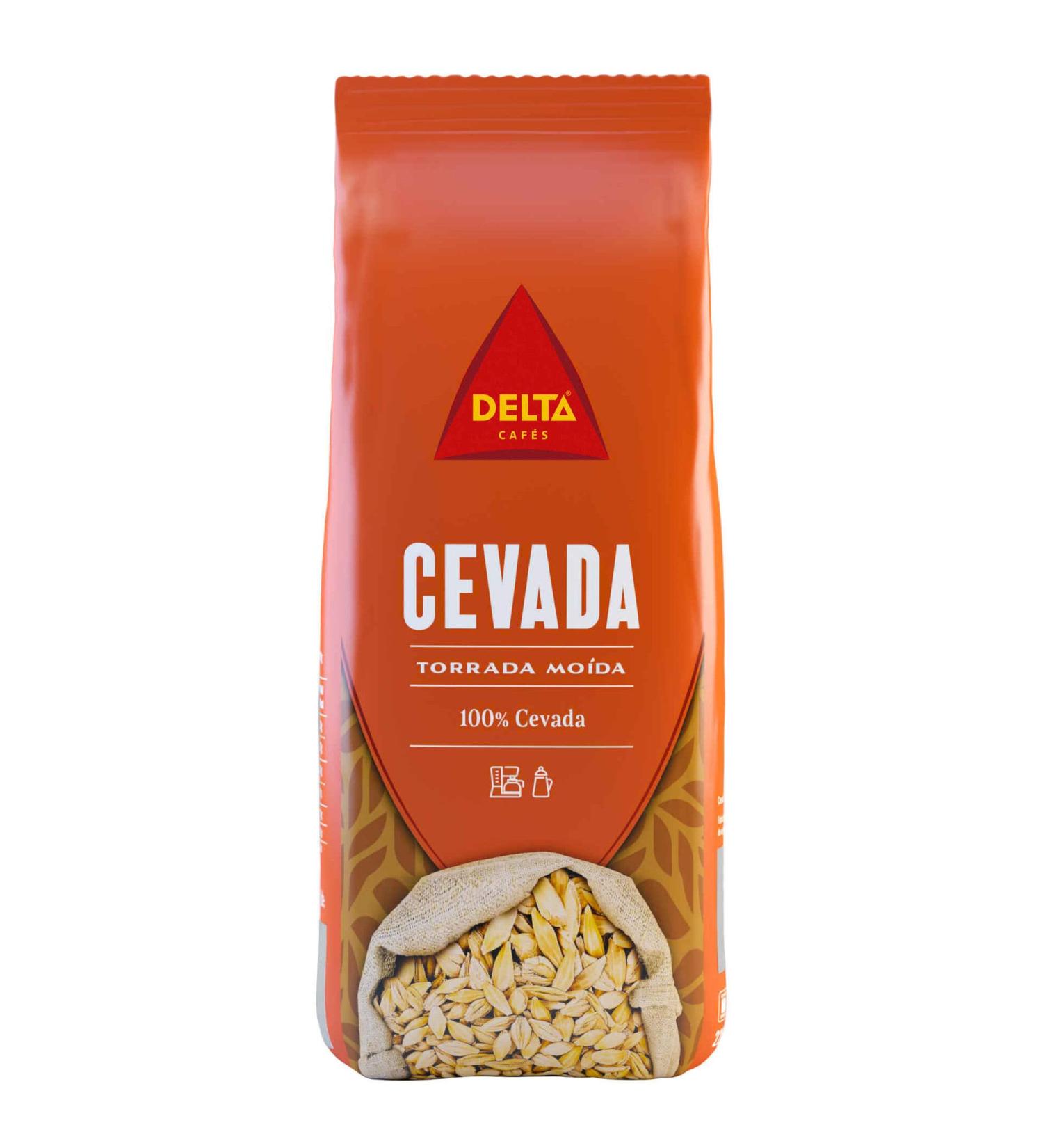 Delta Ground Roasted Barley Coffee Substitute Cevada Caffeine Free 220g - Buy Online on SooperMarket.com