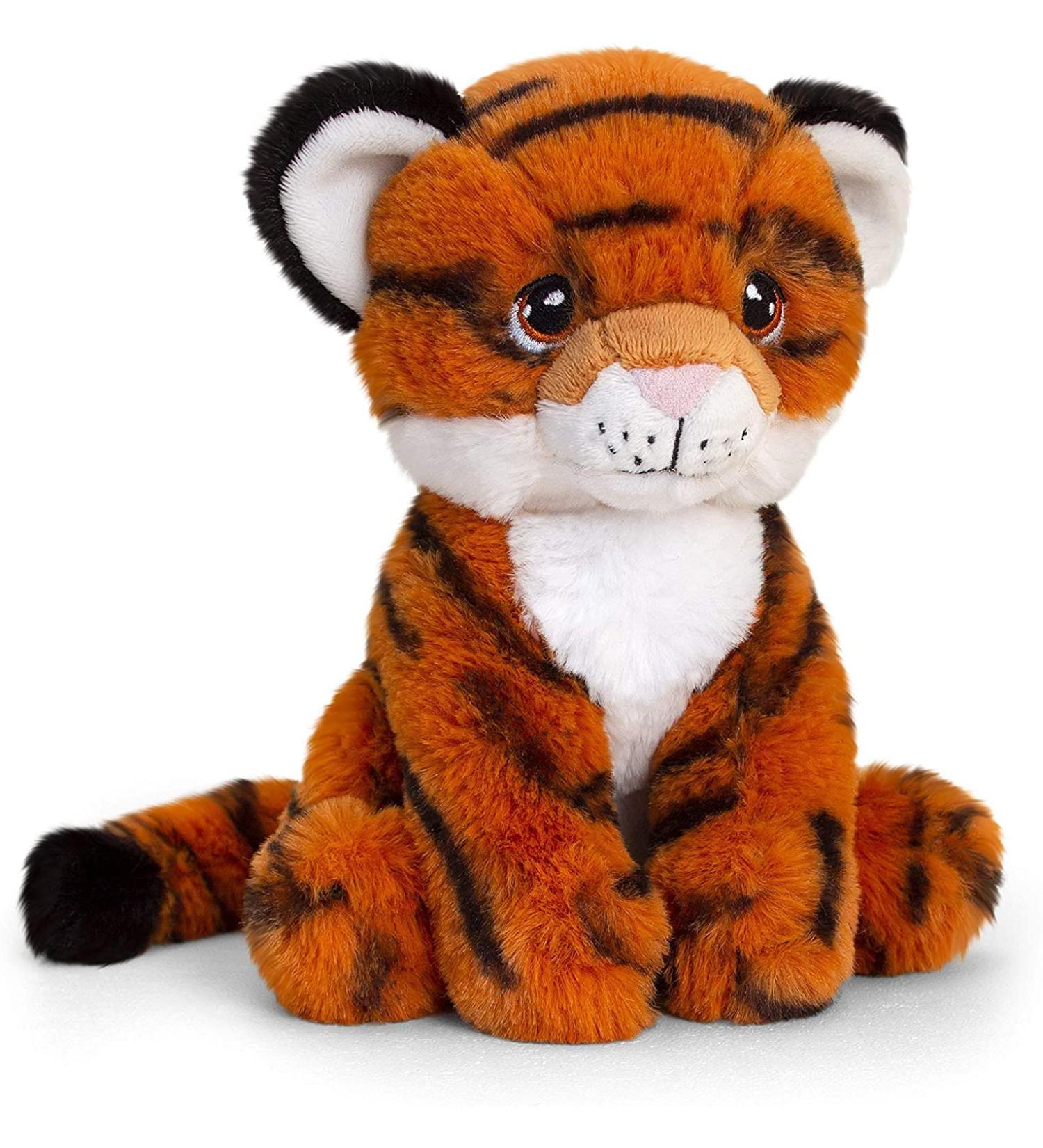 Deluxe Tiger Plush Eco Toy - 100% Recycled Material | Cuddly & Soft - Buy Online on SooperMarket.com
