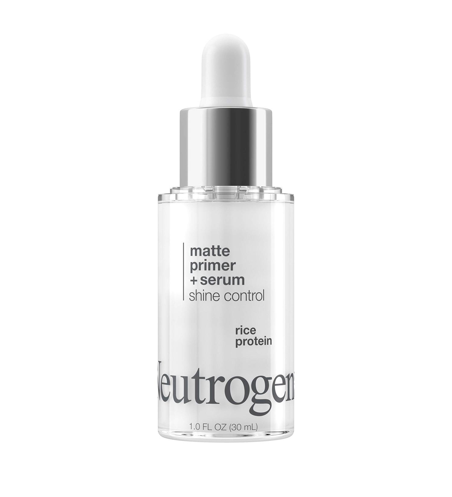 Neutrogena Shine Control Matte Booster Face Primer & Serum - Oil Absorbing Skin-Mattifying Primer with Rice Protein 1.0 fl. oz | International Shipping Available - Buy Online on SooperMarket.com