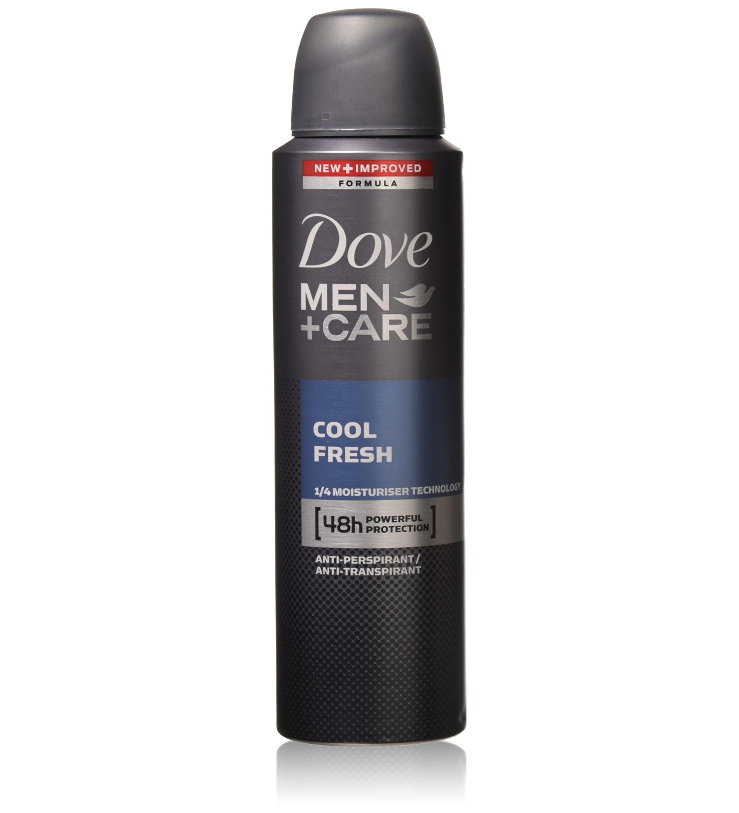 Dove Men+Care Cool Fresh Dry Spray Antiperspirant 3.80 oz (Pack of 4) - Buy Online on SooperMarket.com