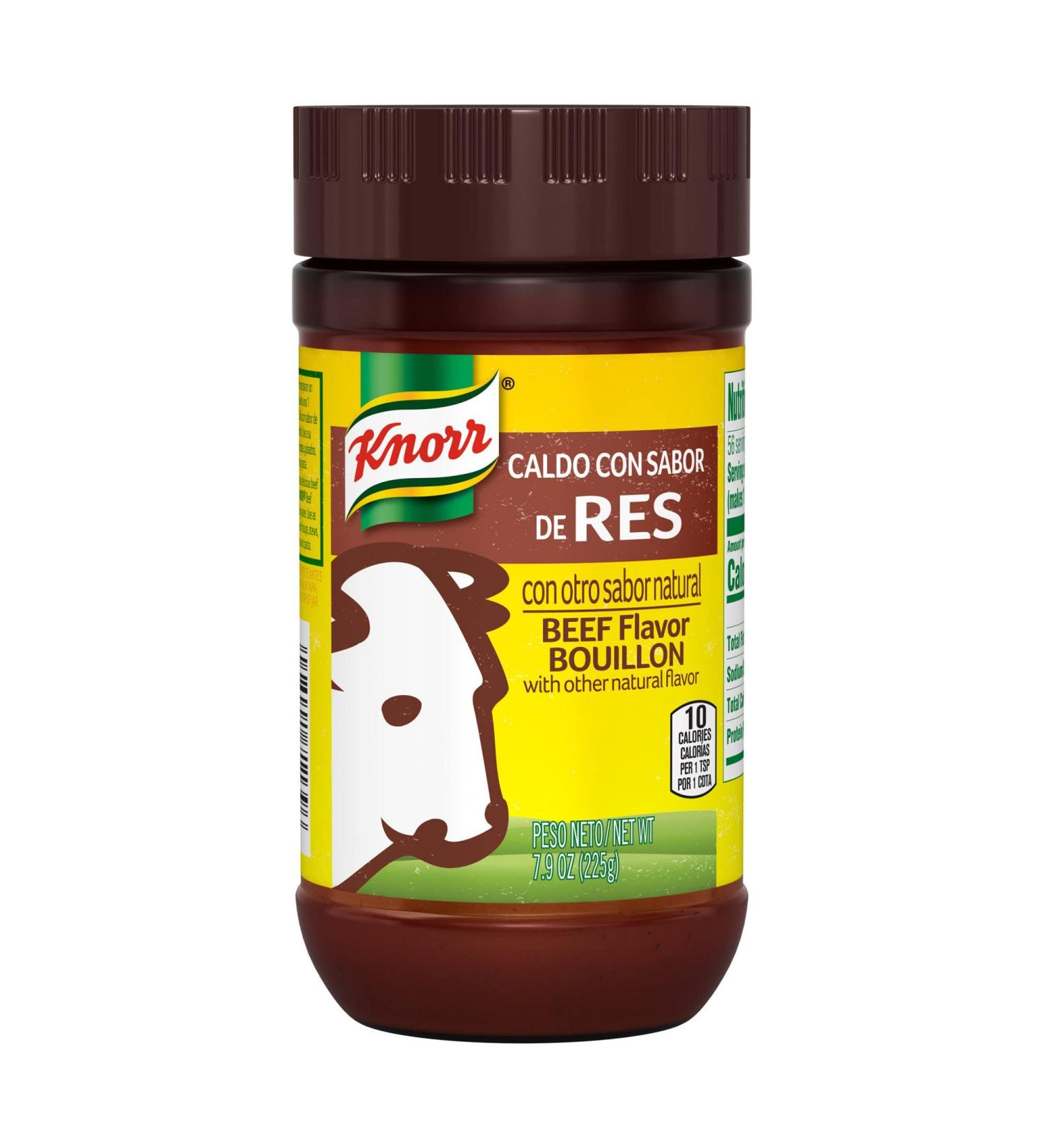 Beef Flavor Bouillon 7.9 oz - Authentic Caldo Con Sabor De Res - 1 Bottle - Buy Online on SooperMarket.com