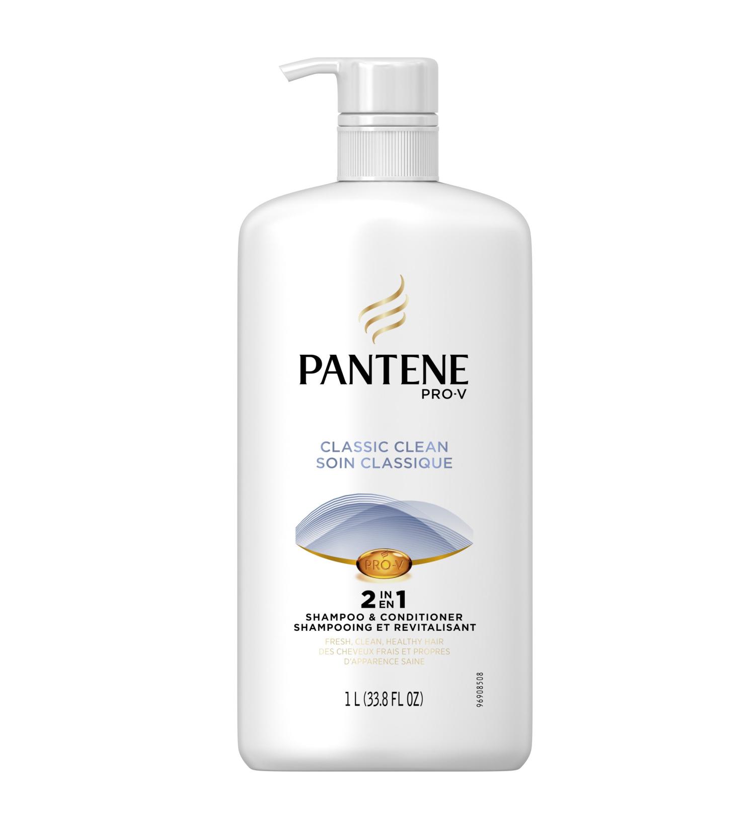 Buy Pantene Pro-V Classic 2in1 Shampoo & Conditioner 33.8 Fl Oz - Best International Shipping Available - Buy Online on SooperMarket.com