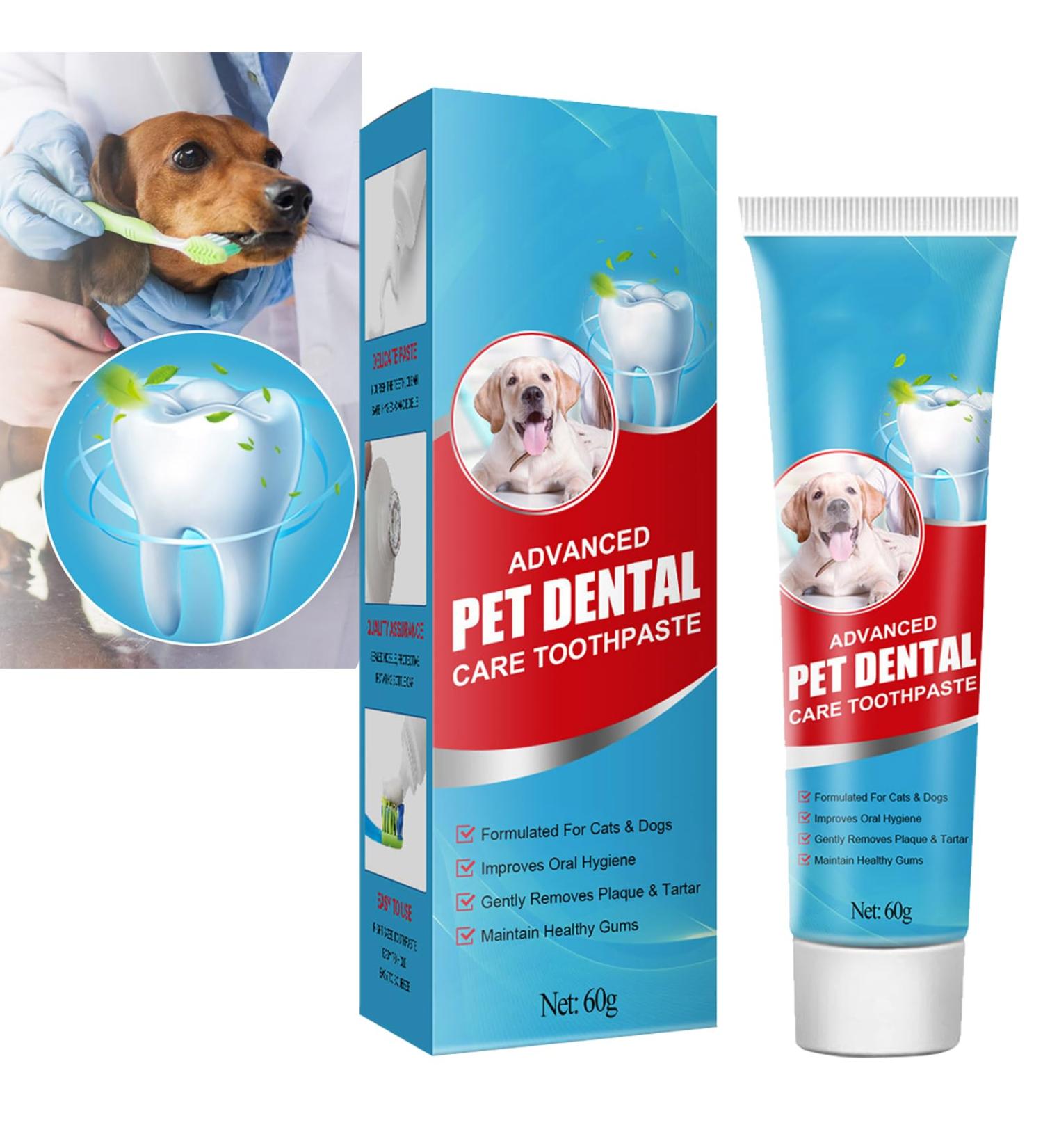 KOAHDE Pets Toothpaste Pets Teeth Cleaning Toothpaste Dogs Dental Care Dogs Toothpaste Toothpaste for Dogs & Cats Pets Oral Hygiene Toothpastes Helps Prevent Bad Breath & Combat Plaque Pets Toothpaste - Buy Online on SooperMarket.com