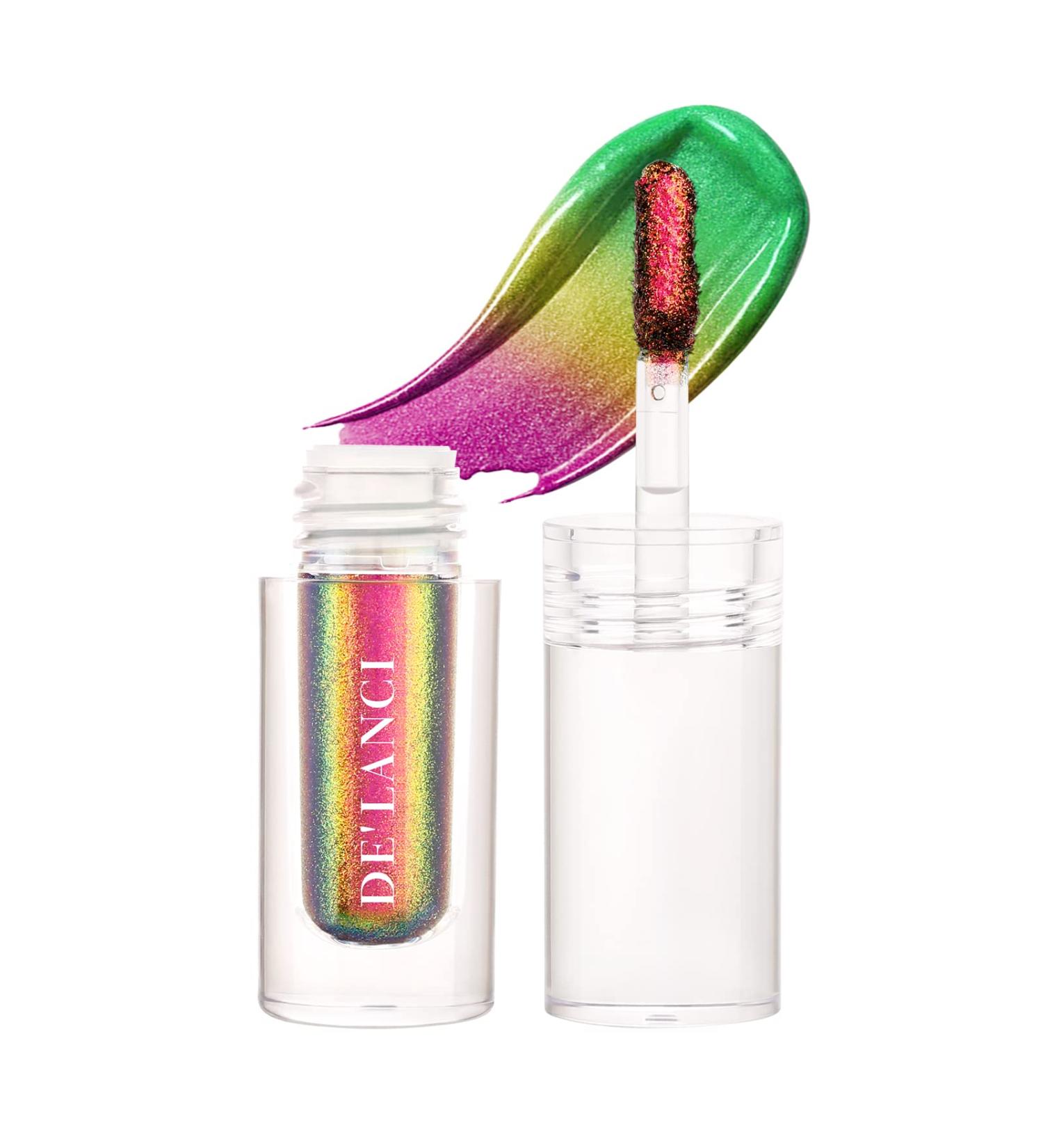 Multichrome Duochrome Liquid Eyeshadow - Chameleon Sparkle & Waterproof Metallic Glitter - High Pigmented & Longlasting Formula for Colorful & Bright Eye Looks - Buy Online on SooperMarket.com