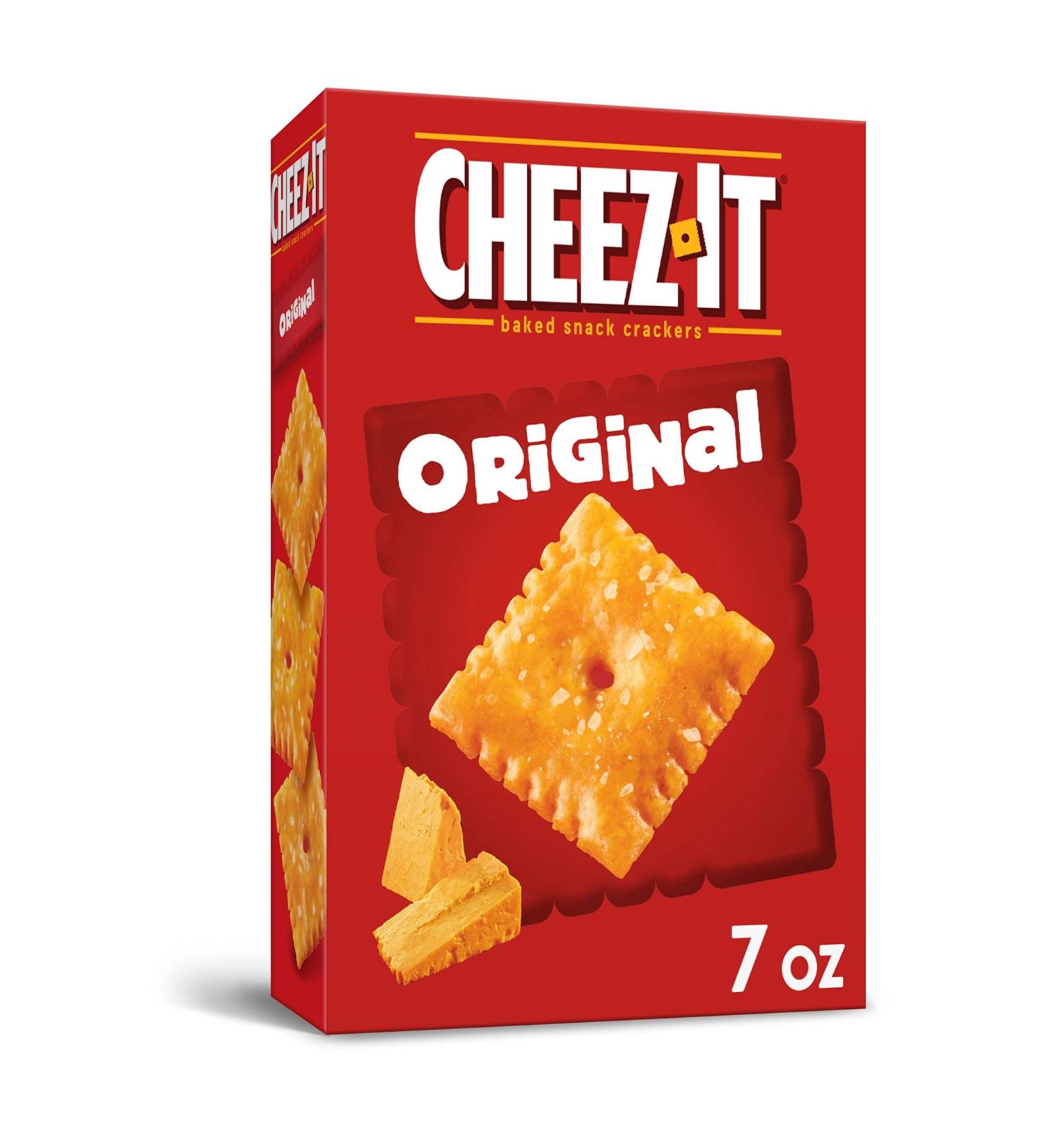Cheez-It Original Baked Cheese Crackers 7oz Box - Perfect Office and Kids Snack - Buy Online on SooperMarket.com