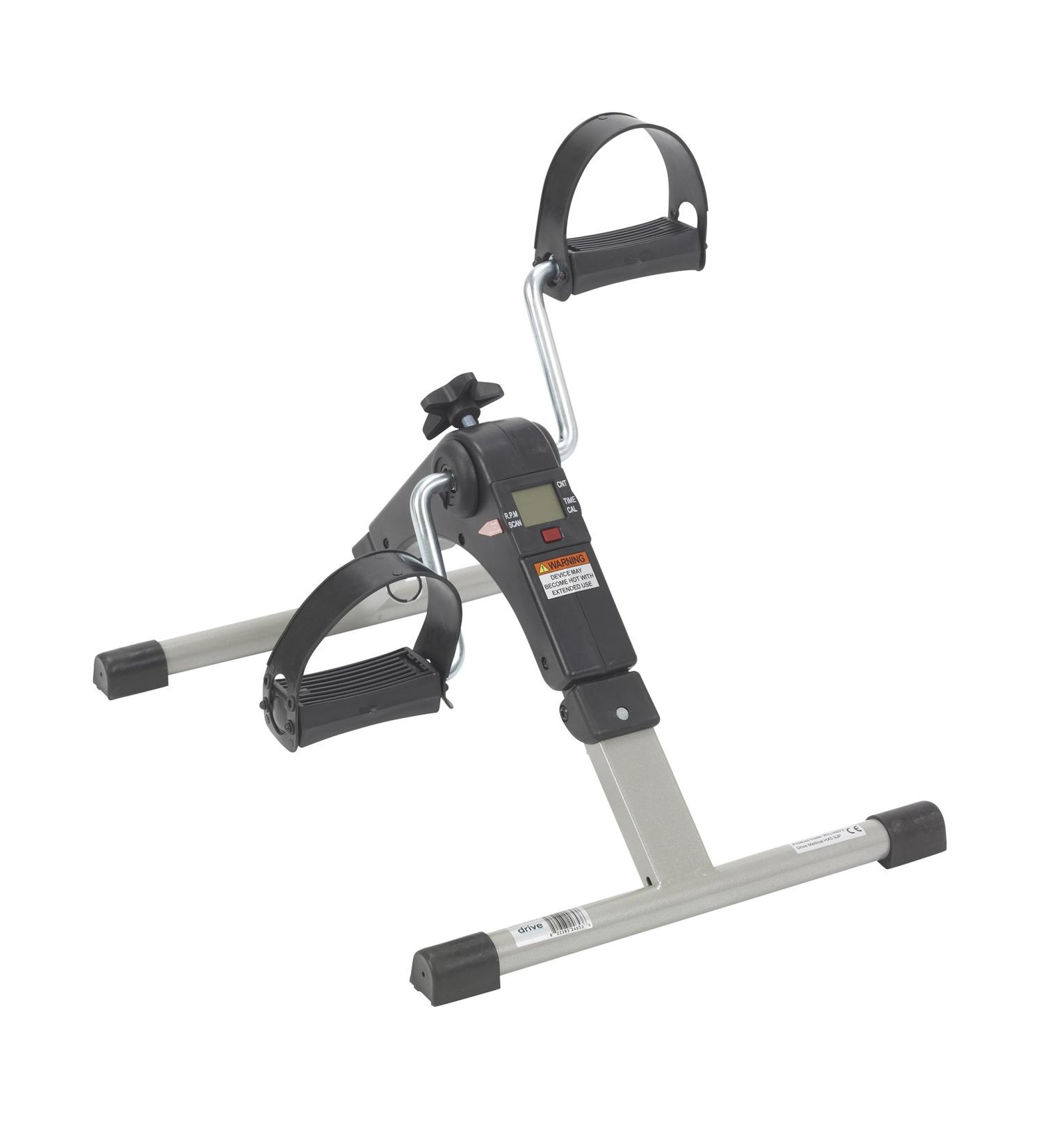 Drive Medical RTL10273 Folding Pedal Exerciser with Electronic Display - Black - Buy Online on SooperMarket.com