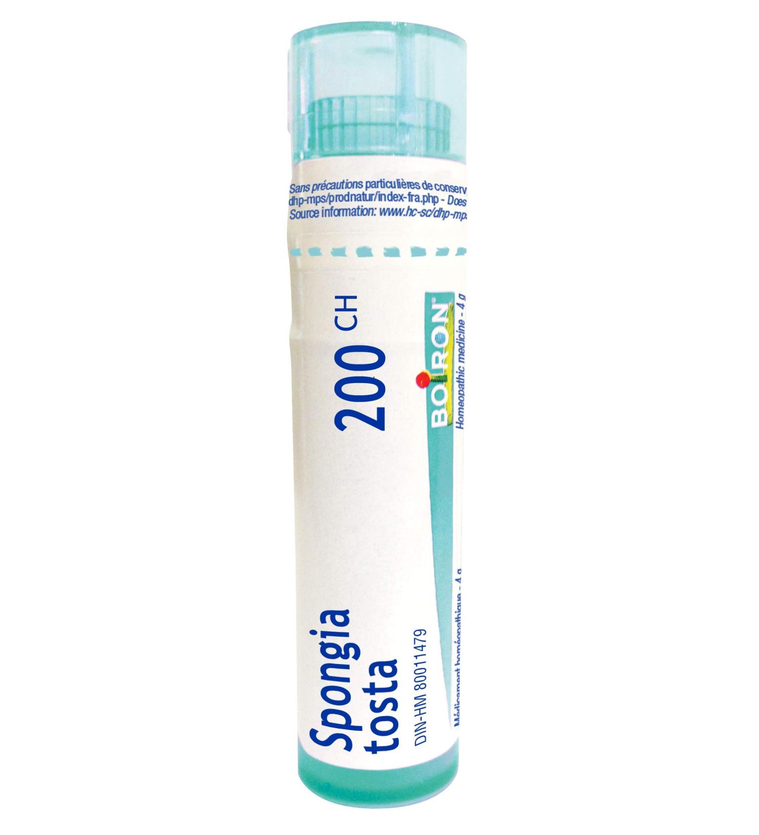Spongia Tosta 200ch Boiron Homeopathic Medicine - Buy Online on SooperMarket.com