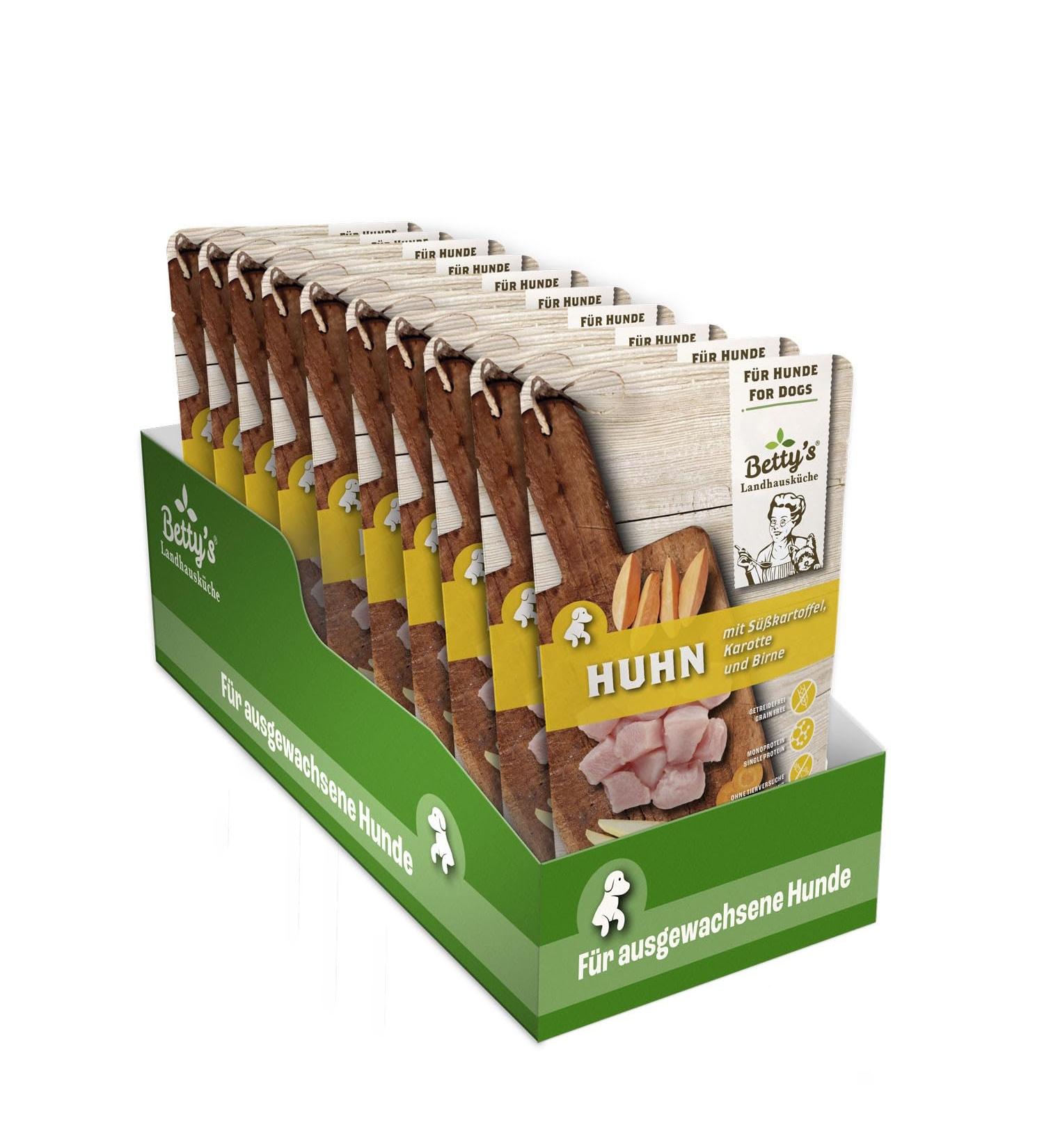 Buy Betty's Country Kitchen Fresh Bag Chicken & Sweet Potato 125g x 10 - Premium Quality International Shipping - Buy Online on SooperMarket.com