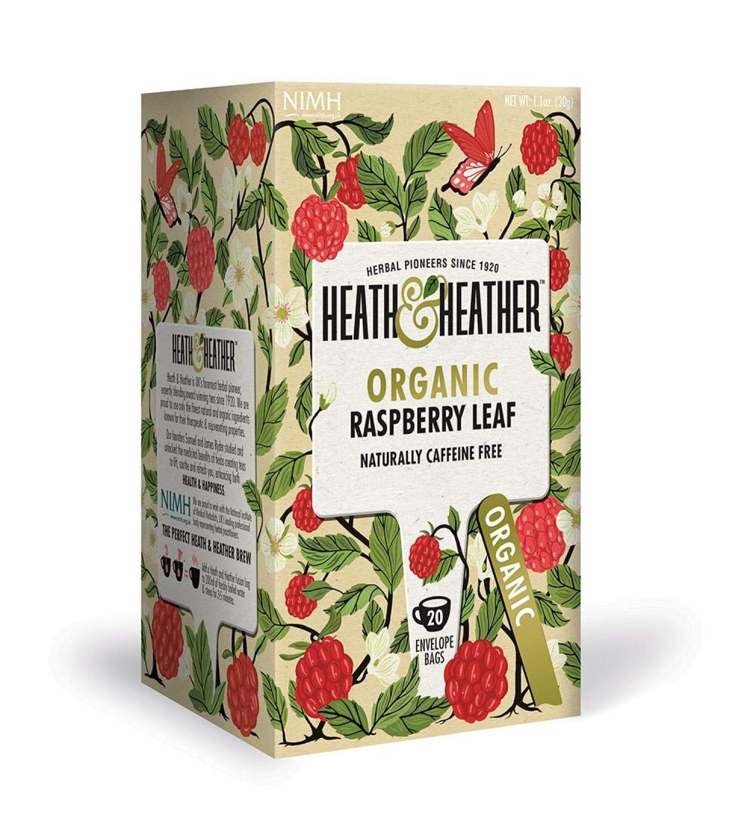 Heath And Heather | Raspberry Leaf | 2 X 20 Bags