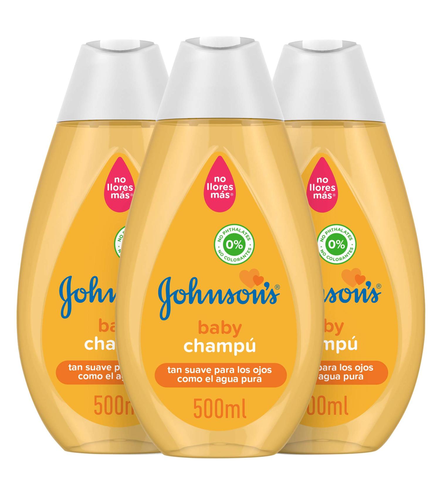Buy Johnson's Baby Shampoo - Pack of 3 | 500ml Each | Gentle & Tear-Free | International Shipping - Buy Online on SooperMarket.com