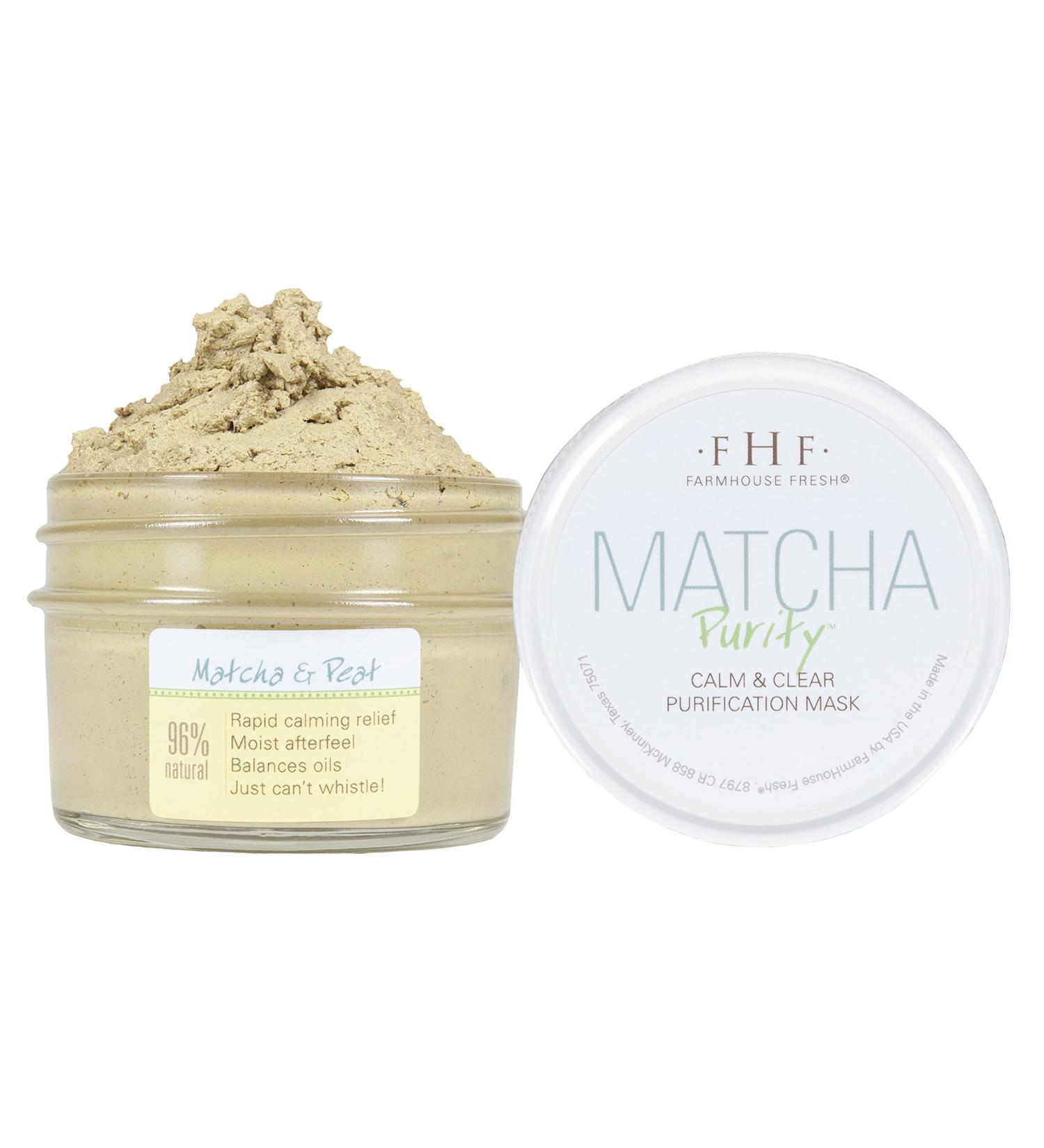 FarmHouse Fresh Matcha Purity Mask | Revitalize Skin - 4 fl. oz | International Shipping - Buy Online on SooperMarket.com