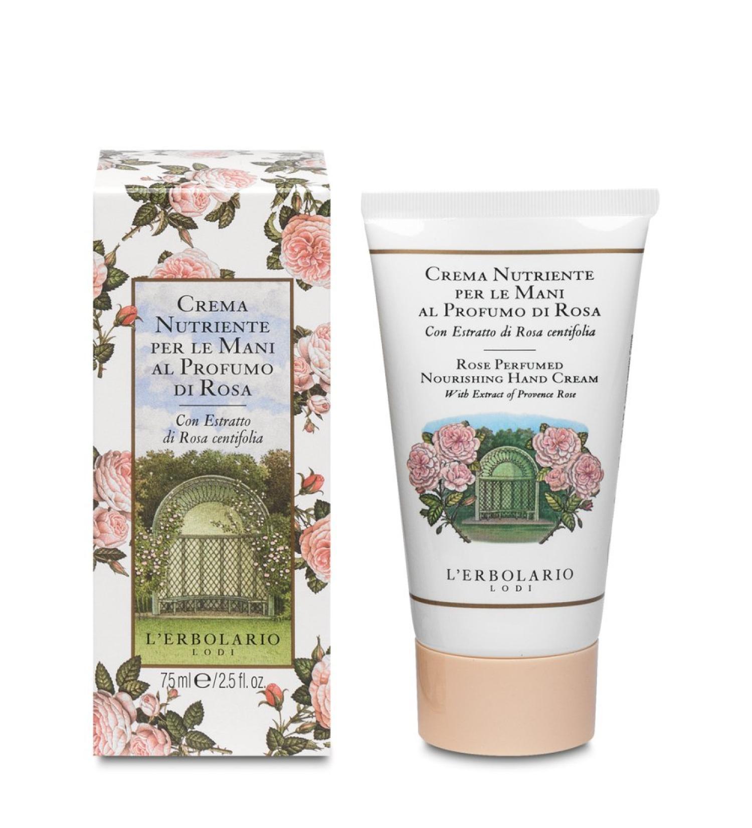 L'Erbolario ROSE Parf mierte Handcreme 75 ml