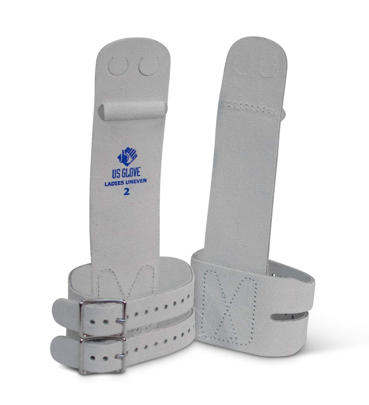 US Glove Women RKO Uneven Bar Grips - Leather Hand Grips for Gymnastics & Weightlifting - Made in USA - Double Buckle Design - Youth to Adult Sizes - Buy Online on SooperMarket.com