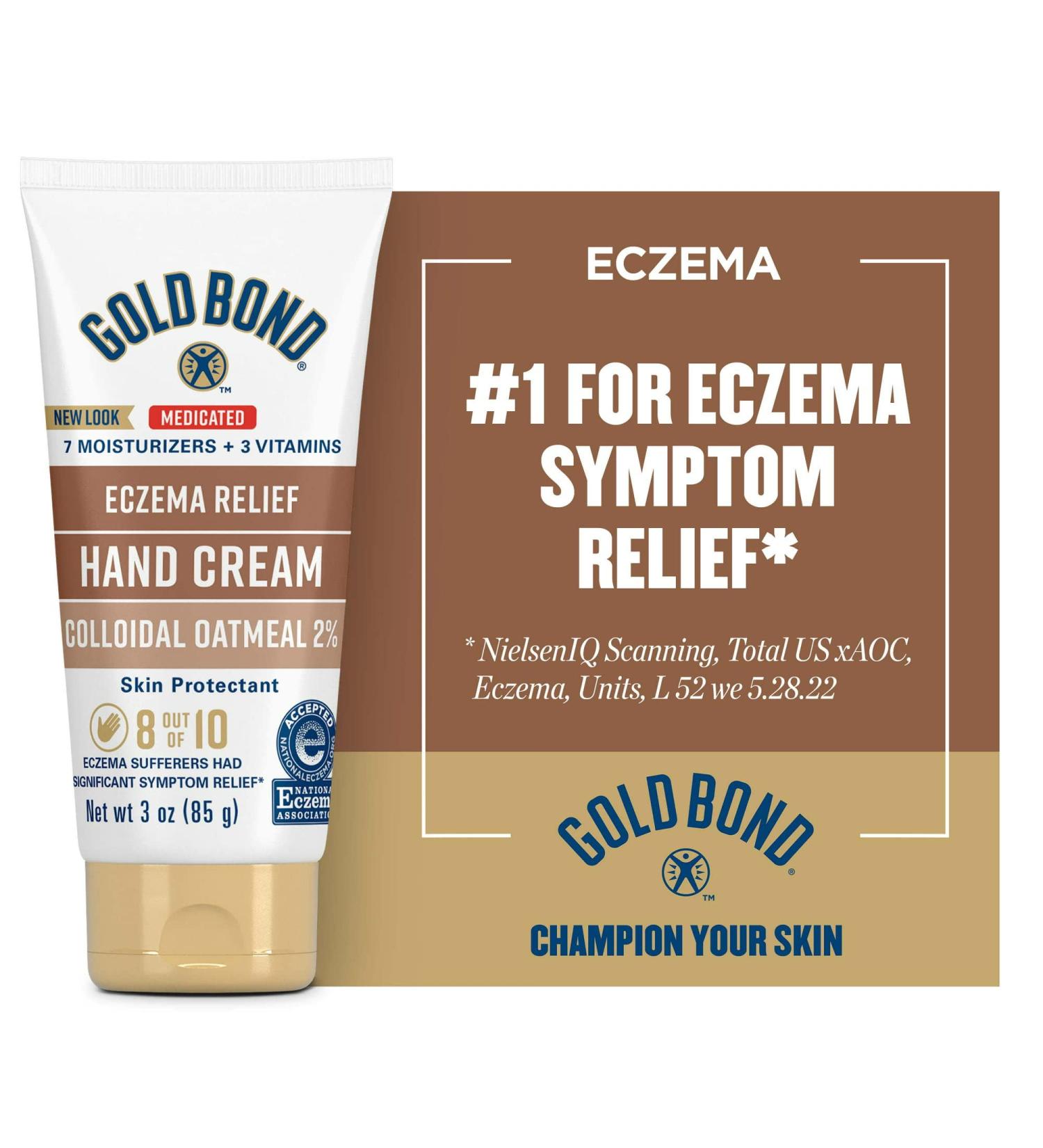 abseits Medicated Eczema Relief Hand Cream 3 oz - Skin Protectant for Soothing Relief - Buy Online on SooperMarket.com