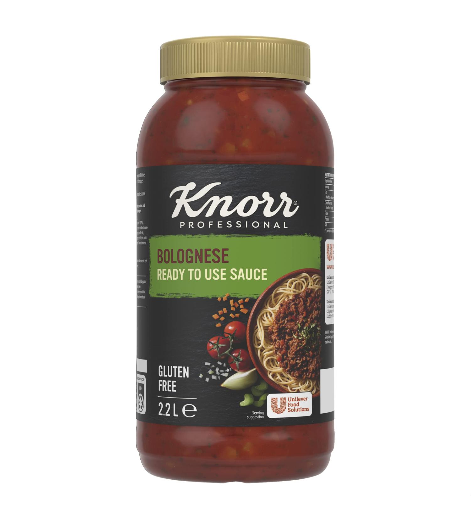 Knorr Professional Bolognese Pasta Sauce 2.2L - Ready to Use | Shop Now - Buy Online on SooperMarket.com
