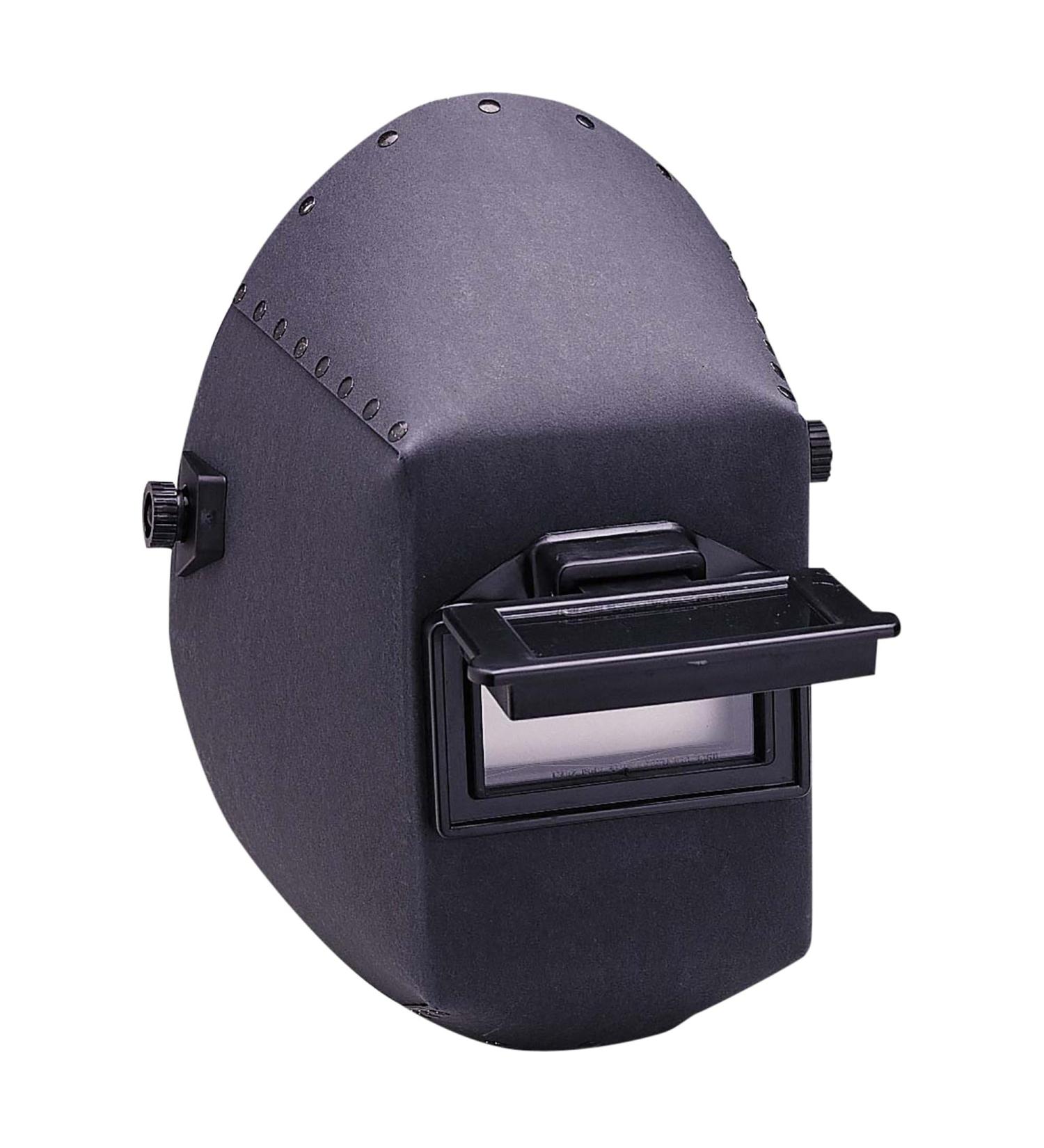 Jackson Safety 430P Fiber Shell Welding Helmet 2 x 4.25 Safety Plate Lift Front Black 4 / Order 14528