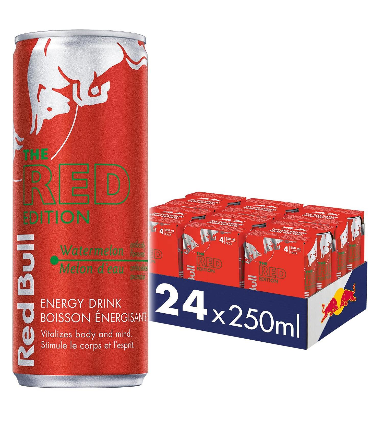 Red Bull Energy Drink Watermelon 250ml (24 pack) 250ml Pack of 24 - Buy Online on SooperMarket.com