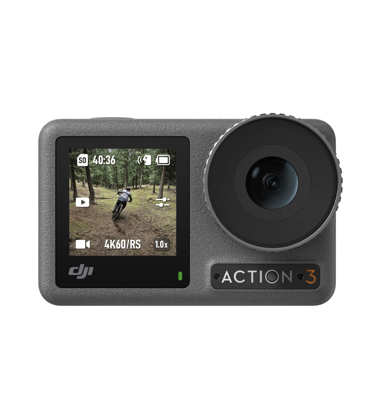 DJI Osmo Action 3 Standard Combo  Waterproof Action Camera with 4K HDR & Super-Wide FOV  10-Bit Color Depth  HorizonSteady  Cold Resistant & Long-Lasting  Vlogging Camera for YouTube Standard Combo Single - Buy Online on SooperMarket.com