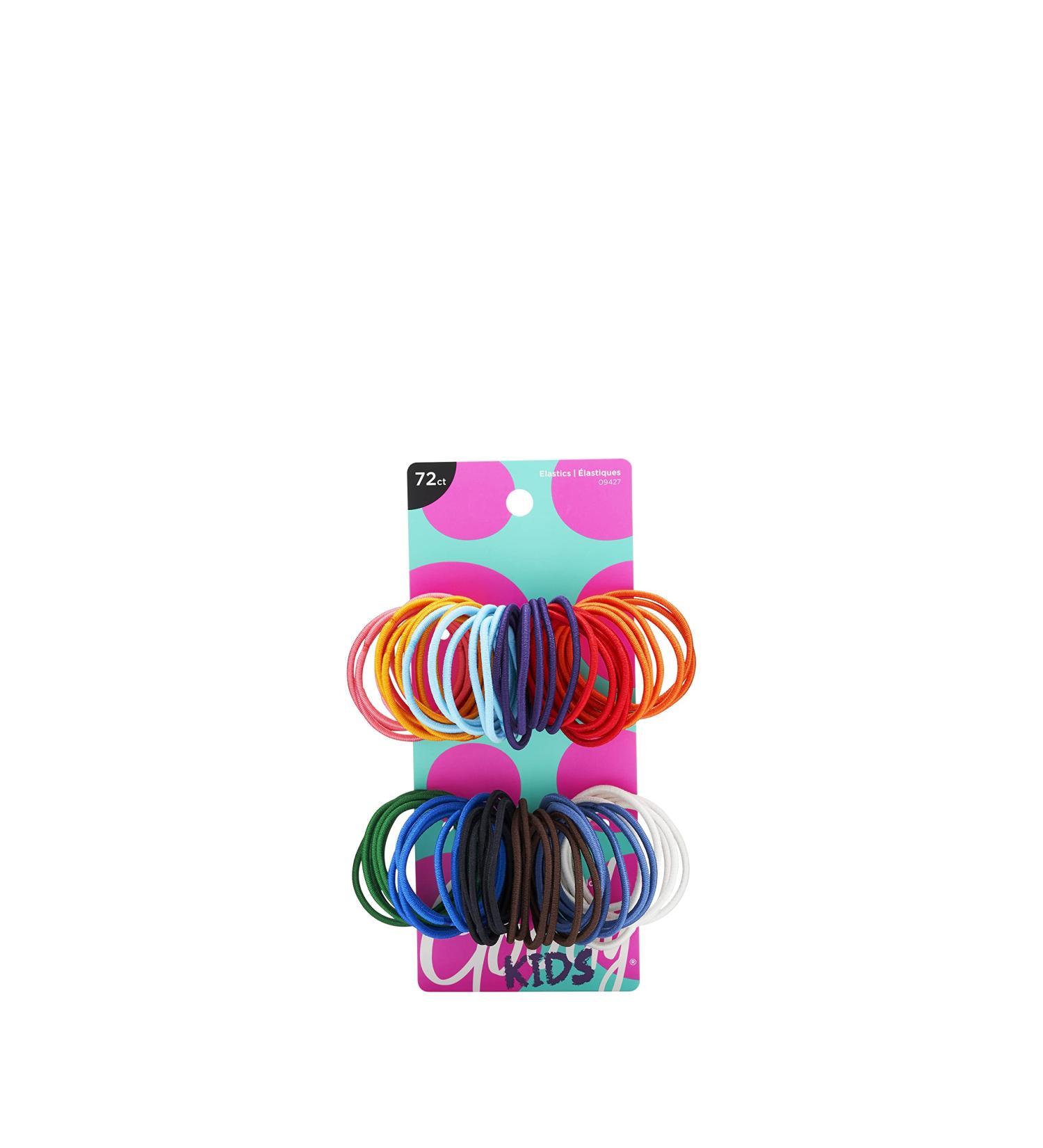 Goody Girls Ouchless Elastics 2mm - 72 Count Assorted Colors - Pack of 1 - Buy Online on SooperMarket.com