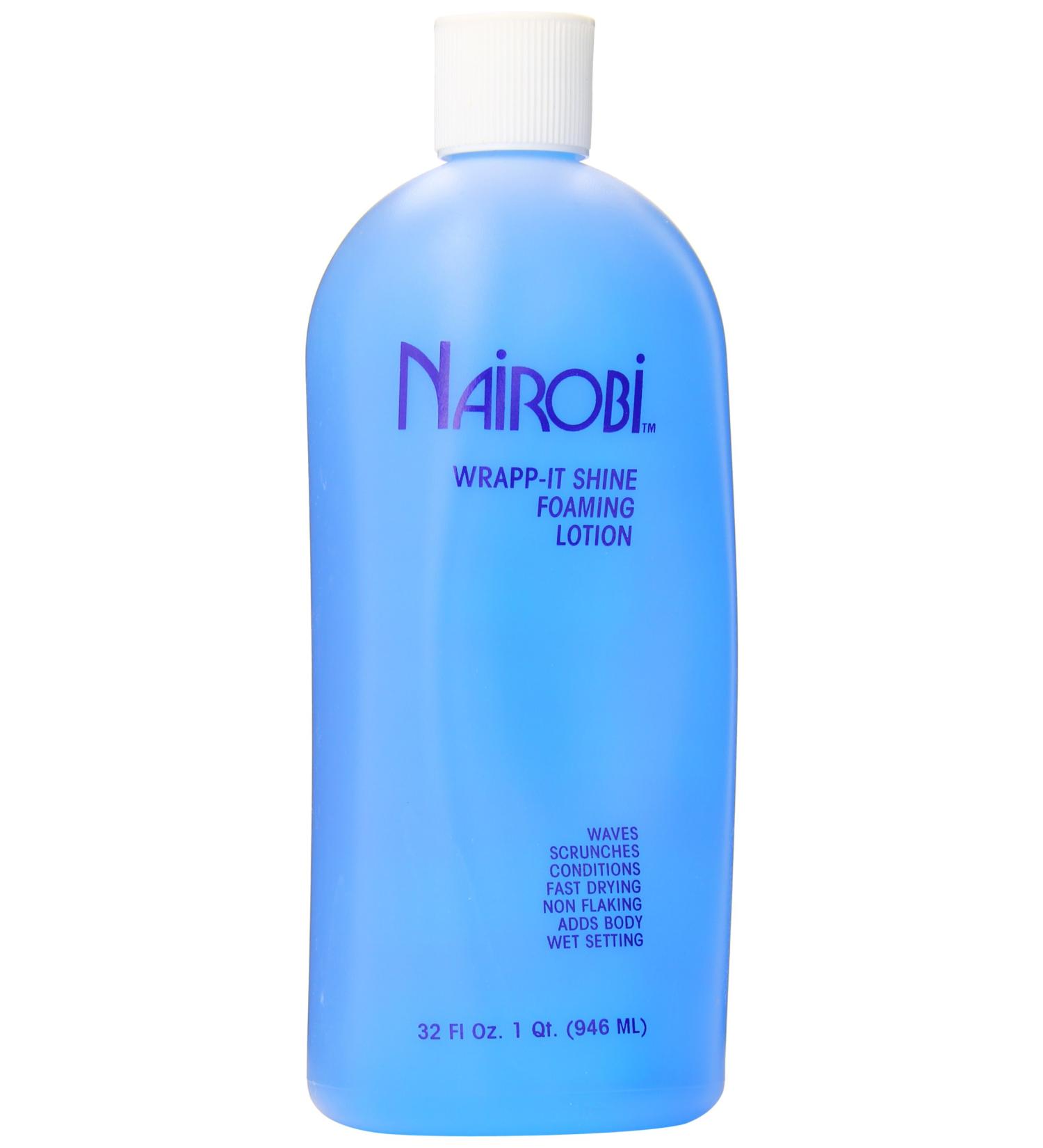 Nairobi Wrapp It Shine Foaming Lotion  32.0 Fluid Ounce