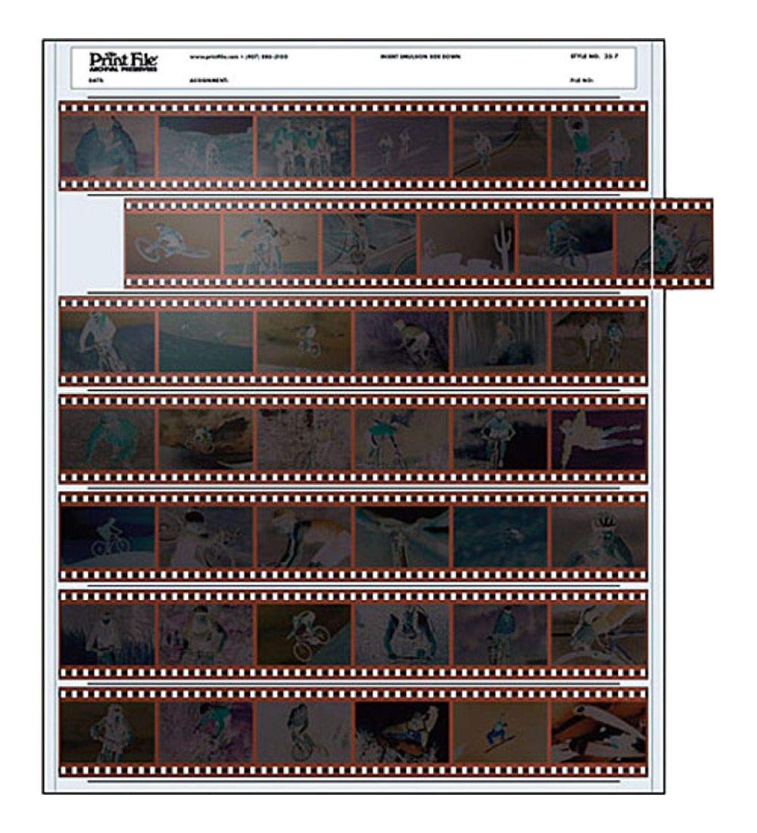 Printfile 7 35mm Strips Total 42 Frames 100 Pack - Printfile 357100