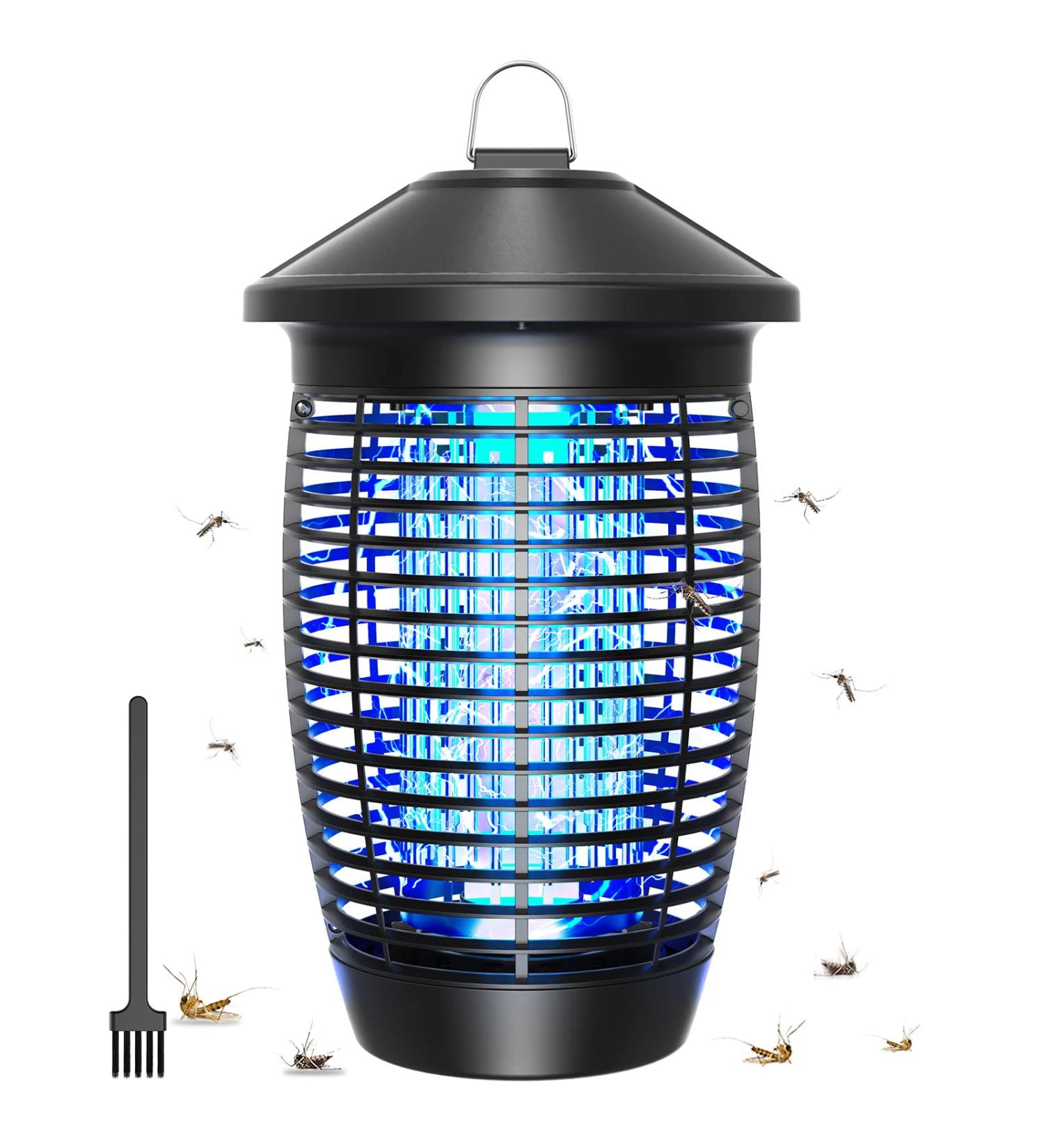 Tmactime Electric Insect Destroyer - 20W Mosquito Trap Lamp with UV Light 4500V Non-Toxic Effective for 100m  - Buy Online on SooperMarket.com