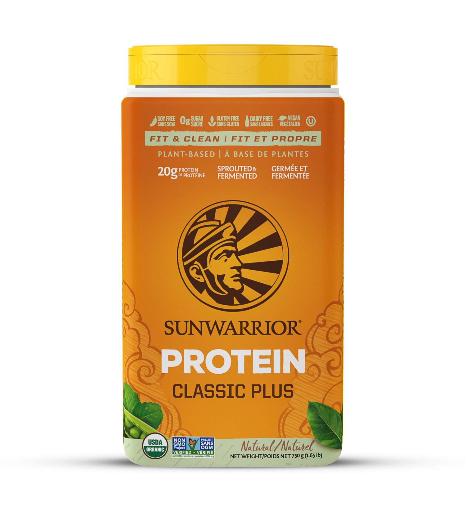 Sunwarrior Classic Plus Protein Natural 750 G 750 gram - Buy Online on SooperMarket.com