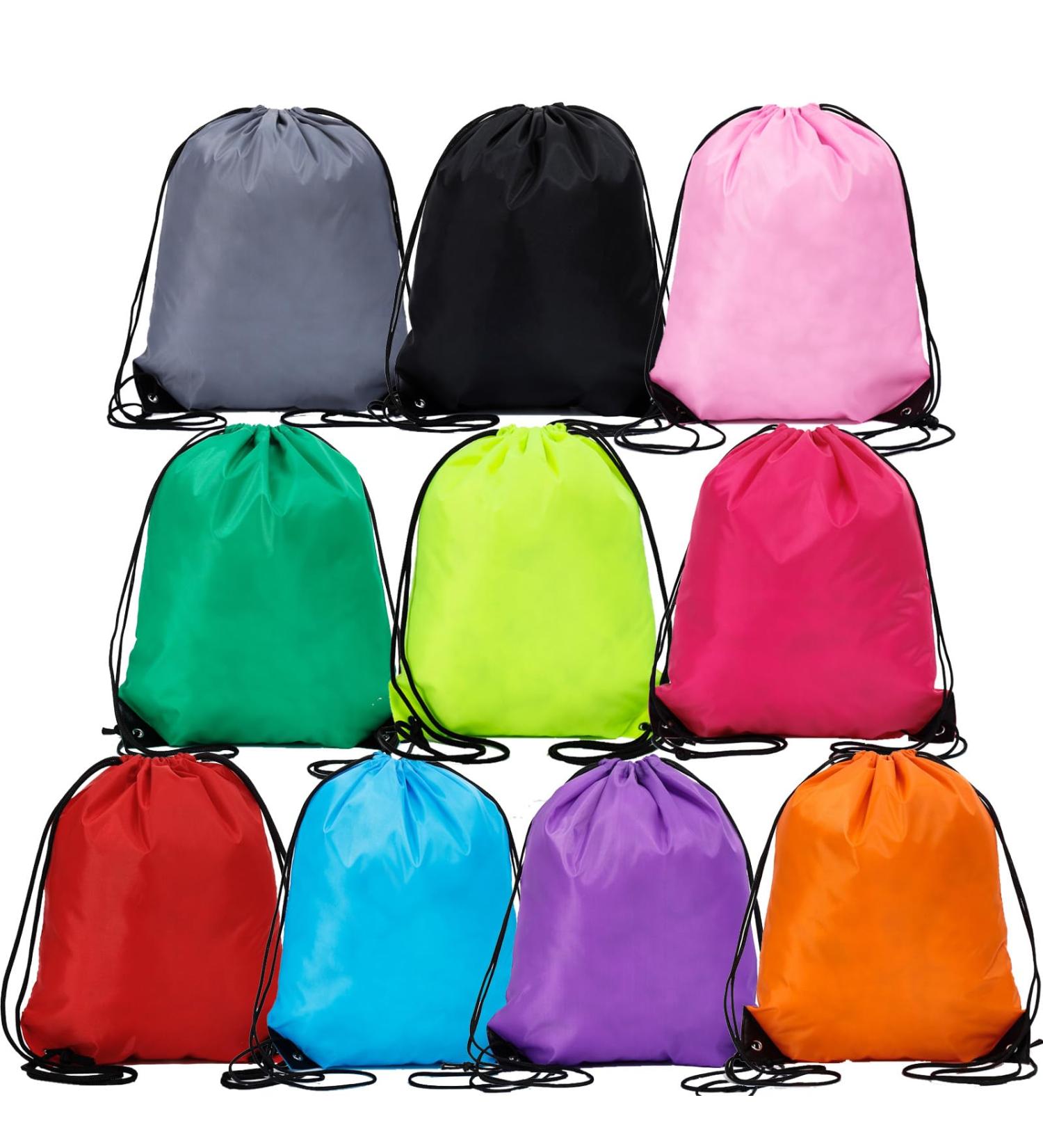 Flintronic Cordelabin Bag - Waterproof Large Capacity Gym & Travel Backpack for Sports Beach & Swimming (10 Pieces) - Buy Online on SooperMarket.com