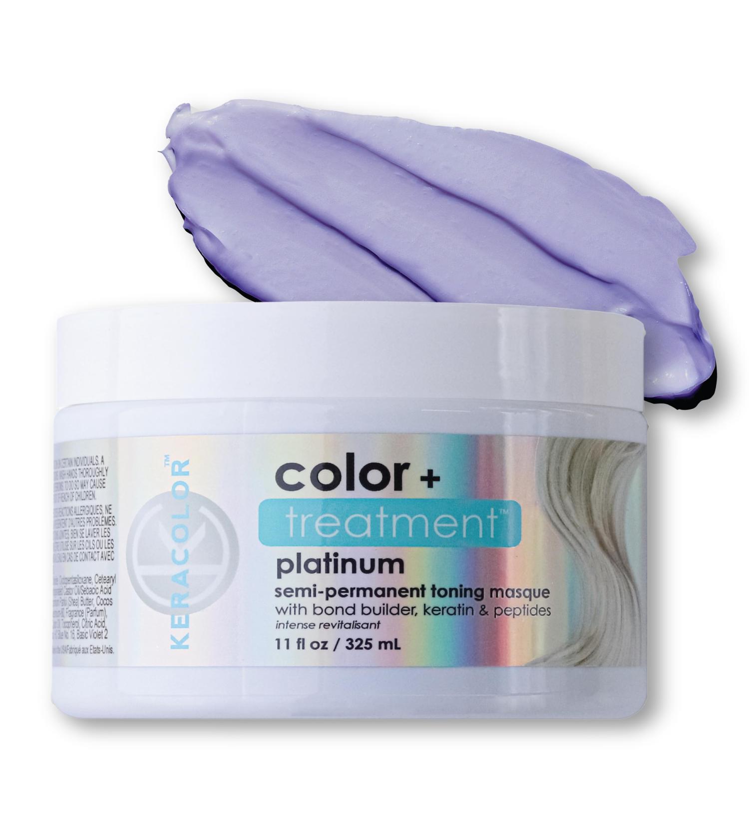 Keracolor Color + Treatment PLATINUM - 11 Fl Oz | Premium Hair Care for Vibrant Long-Lasting Color - International Shipping Available - Buy Online on SooperMarket.com