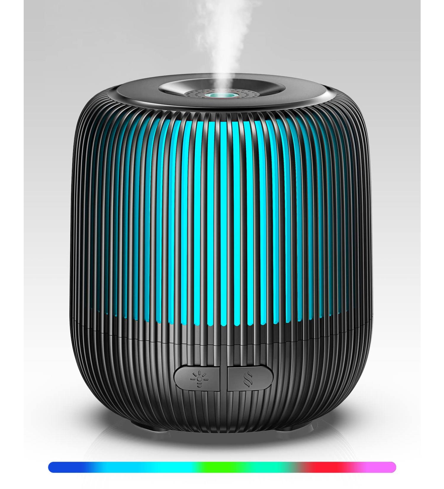Jack & Rose 140ml Small Diffuser for Home & Office - 7 Color Essential Oil Air Diffuser with Auto Off Function - Buy Online on SooperMarket.com