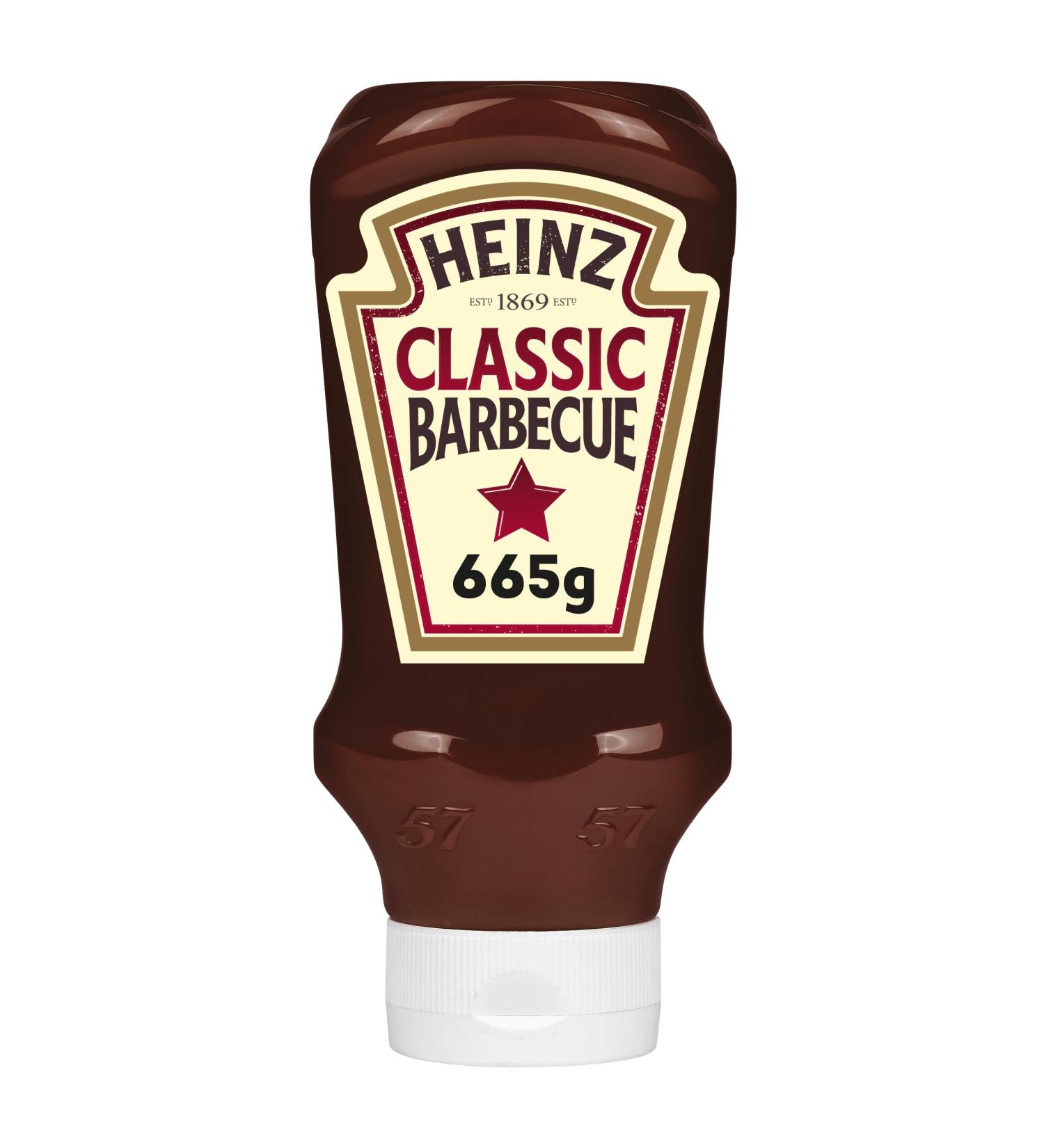 Heinz Classic BBQ Sauce 665g - Authentic Barbecue Flavor, 570 ml - Buy Online on SooperMarket.com