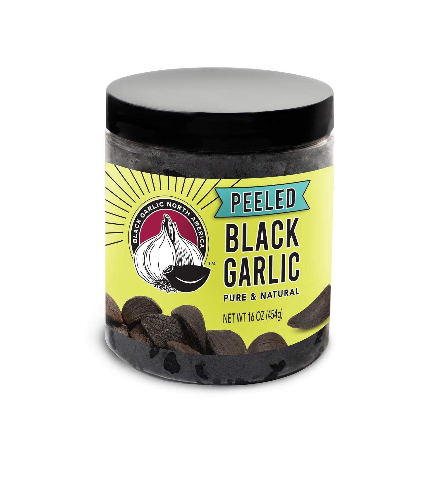 Peeled Black Garlic (1 lb) - Kosher Certified | Premium Quality - Buy Online on SooperMarket.com