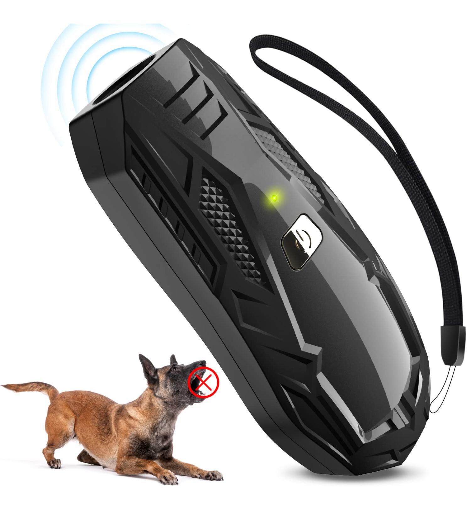 Anti Barking Device Auto Dog Barking Deterrent Devices Stop Dog Barking Ultrasonic Anti Barking Device Dogs Bark Stopper LED Indicate Indoor Outdoor Bark Control Training For Small Medium Large Dogs - Buy Online on SooperMarket.com