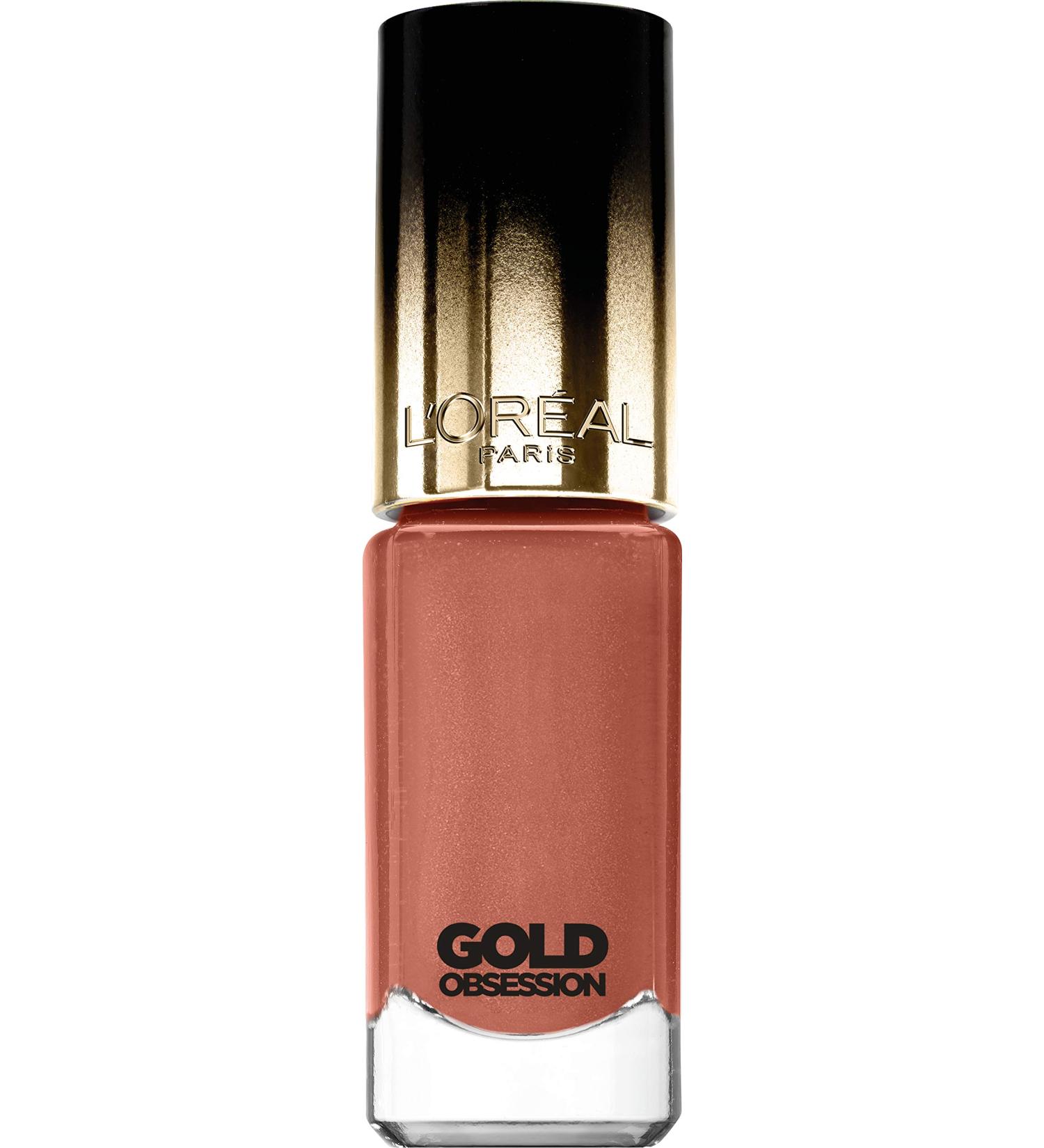 L'OREAL - Vernis ongles - COLOR RICHE GOLD OBSESSION - Nude Gold