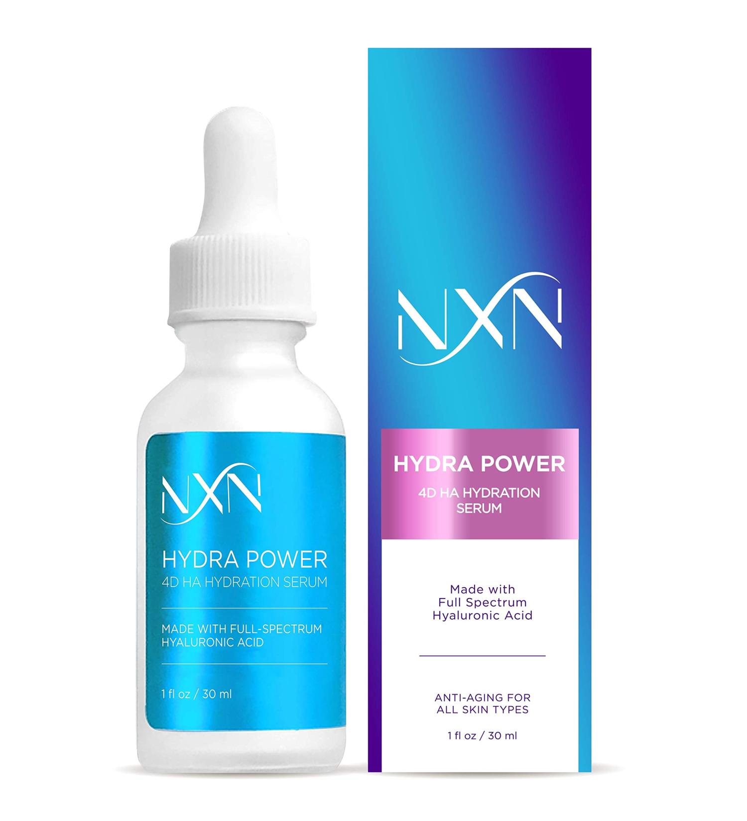NXN Nurture by Nature Hydra Power 4D HA Hydration Serum 1 fl oz - Deep Moisture & Rejuvenation - Buy Online on SooperMarket.com