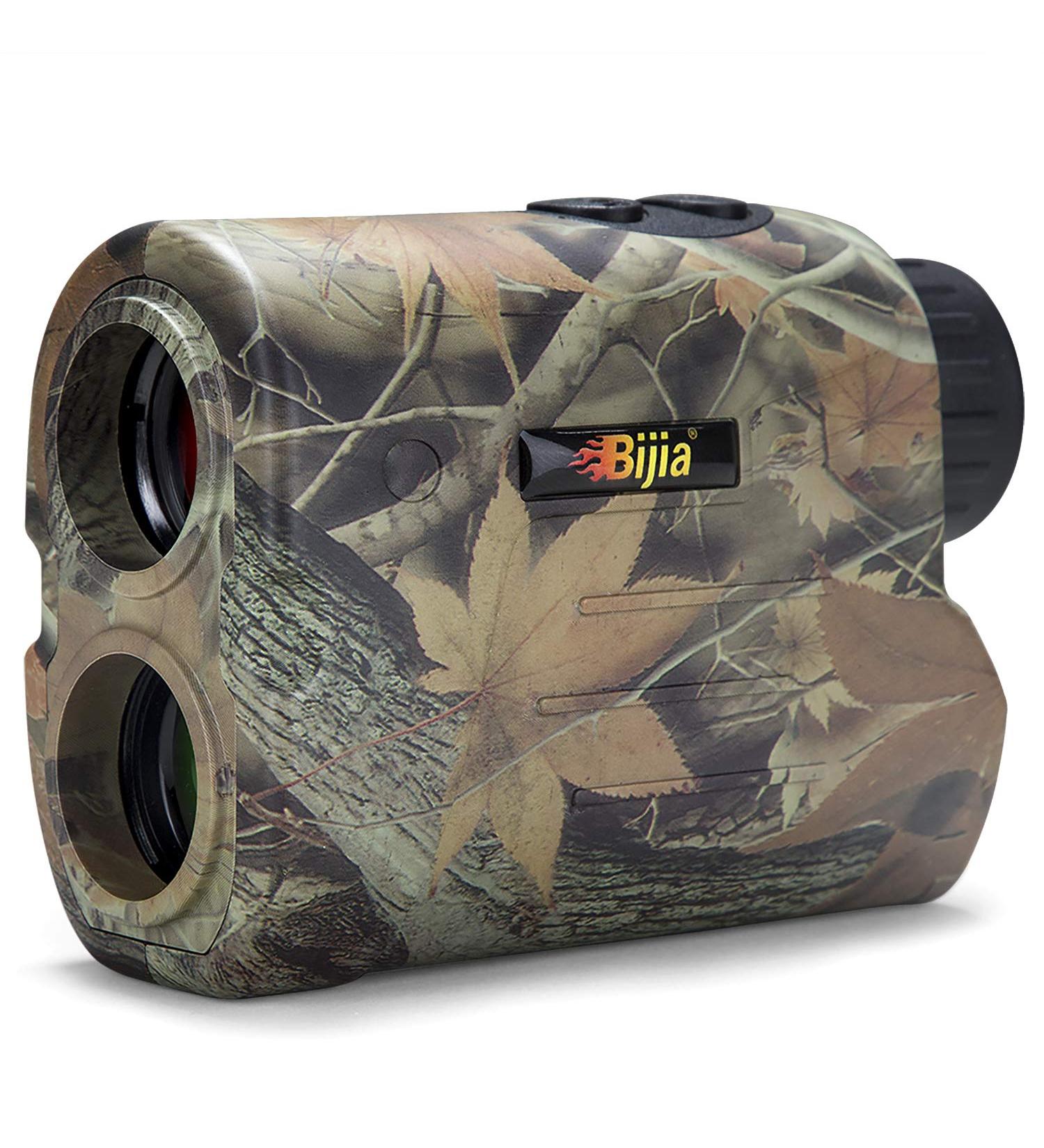 BIJIA Hunting Rangefinder- 6X 650/1200 Yards Multifunction Laser Rangefinder for Hunting, Shooting, Golf, Camping - Slope Correction, Flag-Locking, Vibration, Speed, Angle Scan - 650 Yards - Buy Online on SooperMarket.com
