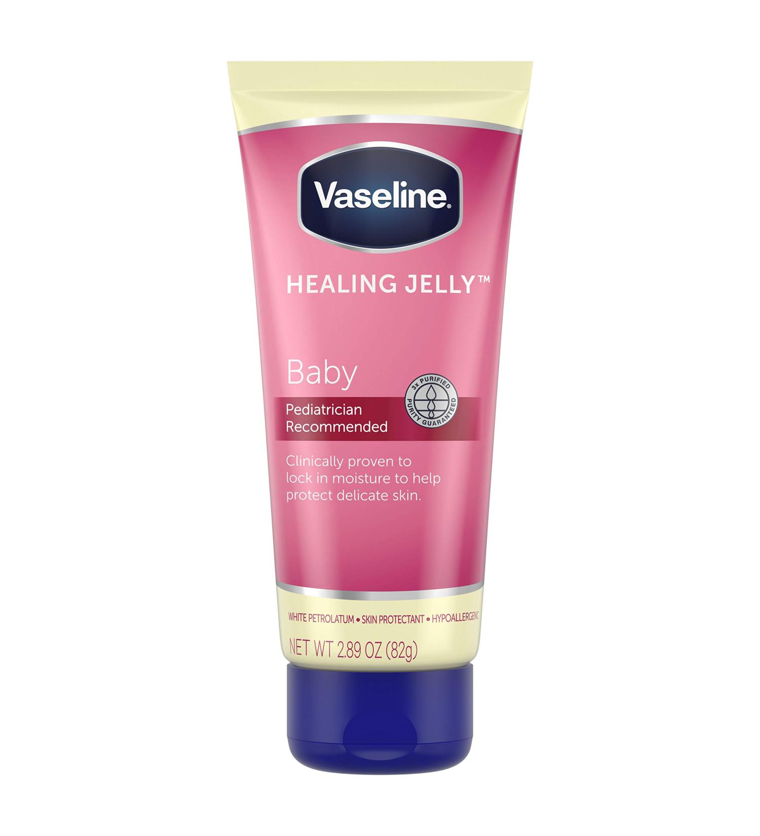Vaseline Healing Jelly - 2.89 oz | Hypoallergenic Baby Diaper Rash Moisturizer & Skin Protectant - Buy Online on SooperMarket.com