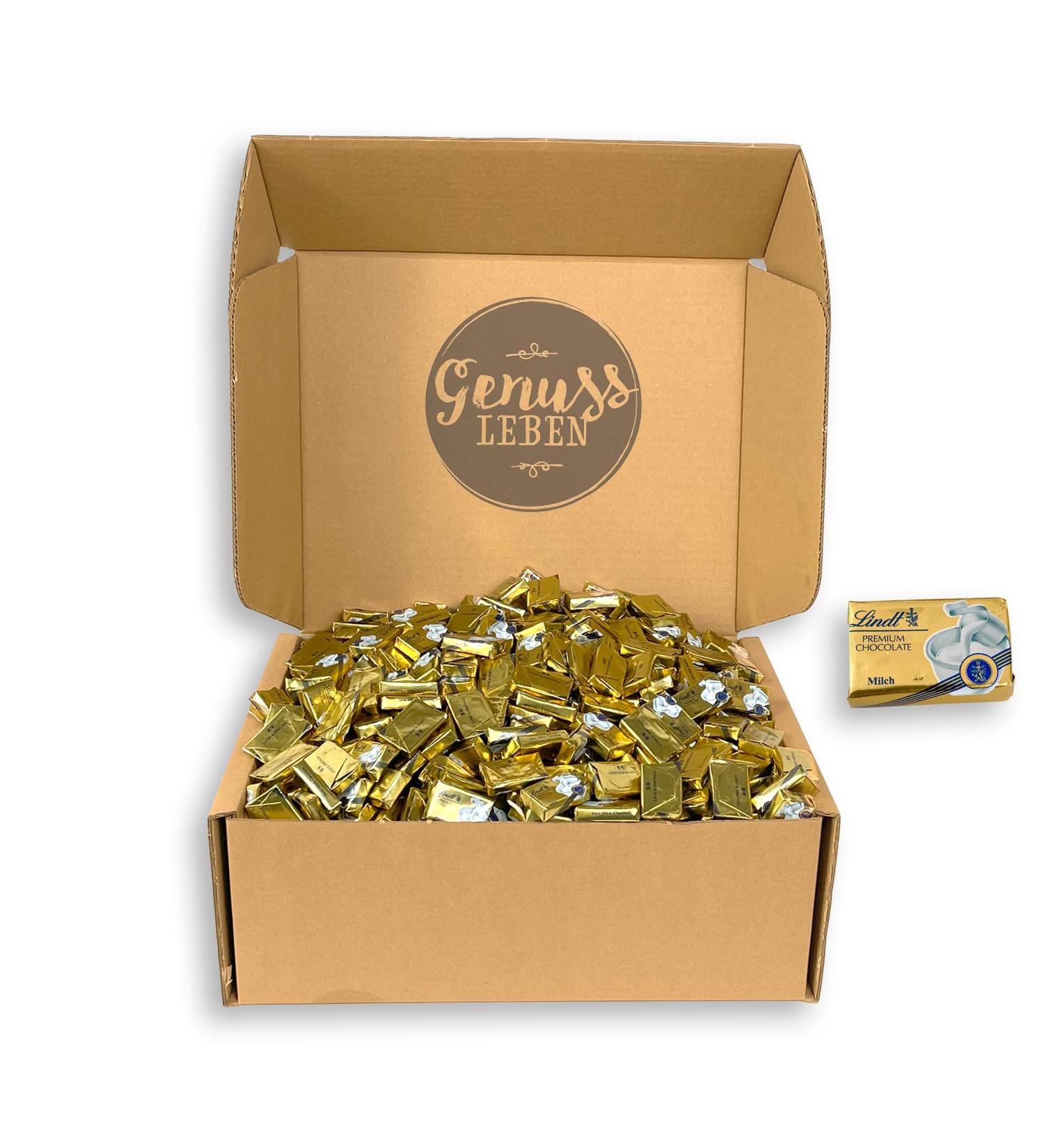Buy Gourmet Box with 3500g Lindt Naps & Spr ngli | Perfect Sharing Treats - International Shipping Available - Buy Online on SooperMarket.com